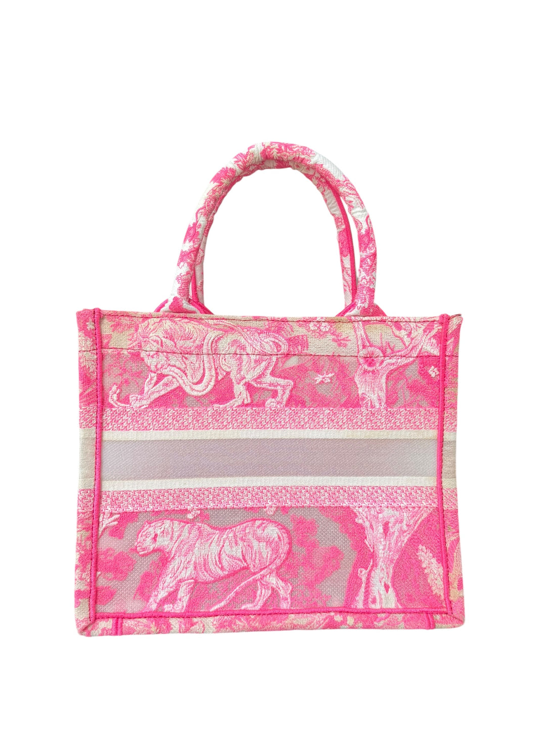 Christian Dior Tote Book small aus der Kollektion 2022 in der Farbe pink.