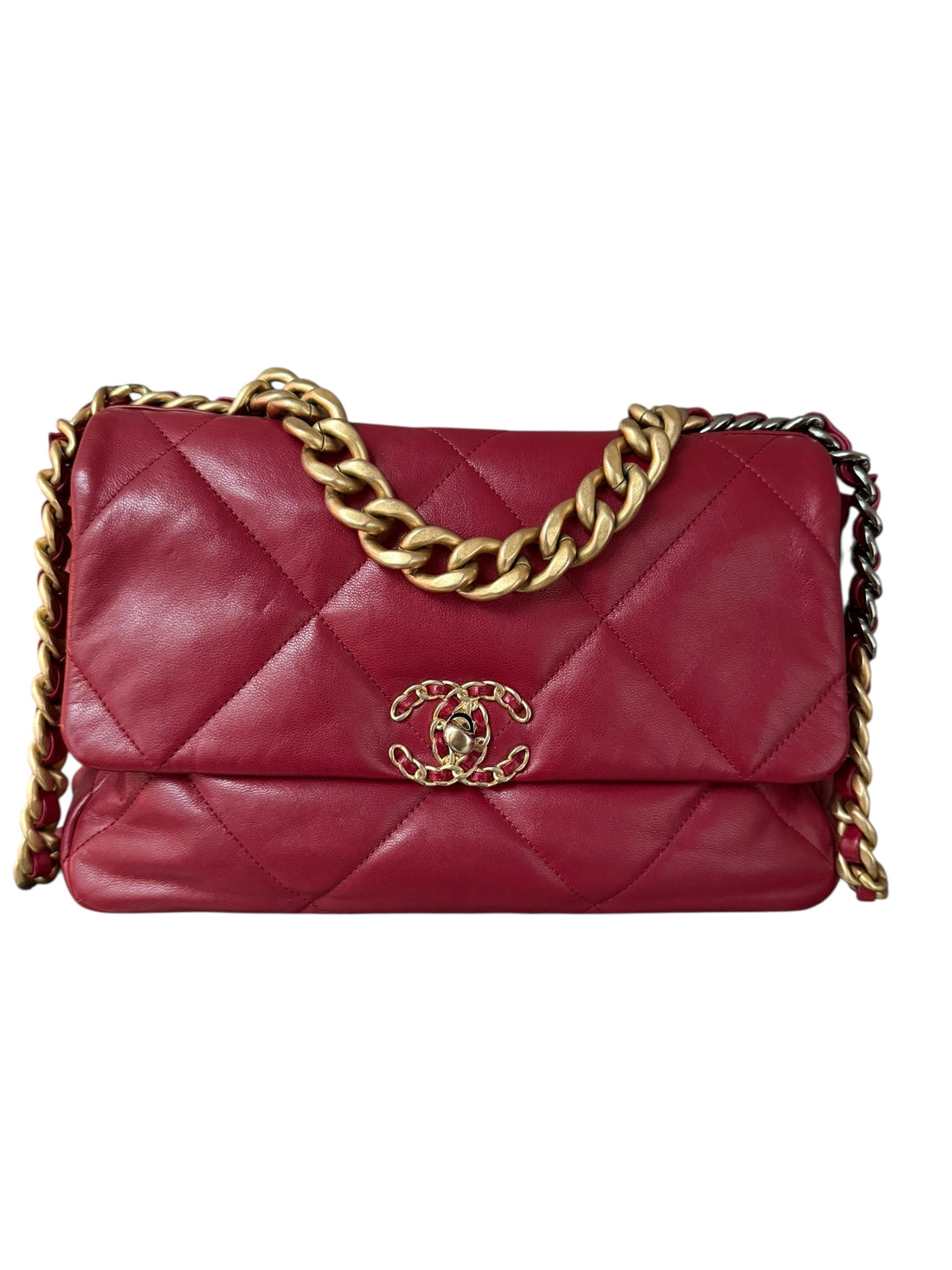 Chanel 19 Flap Bag Medium in Bordeux