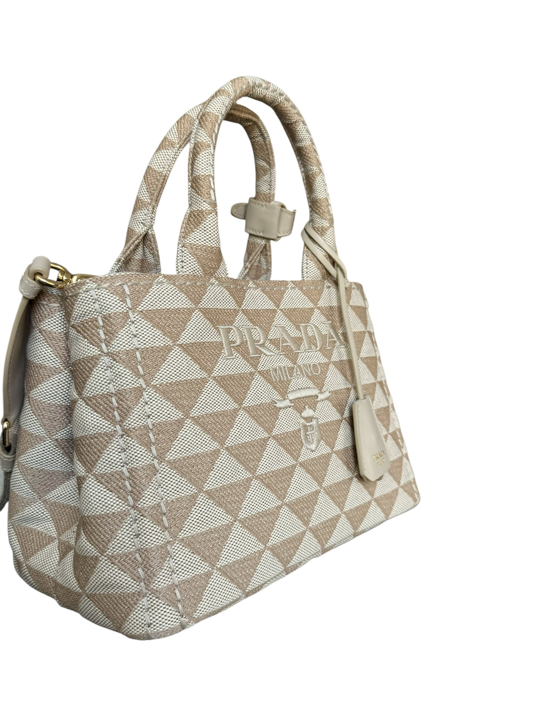Prada Jardinière Tote Bag in small.