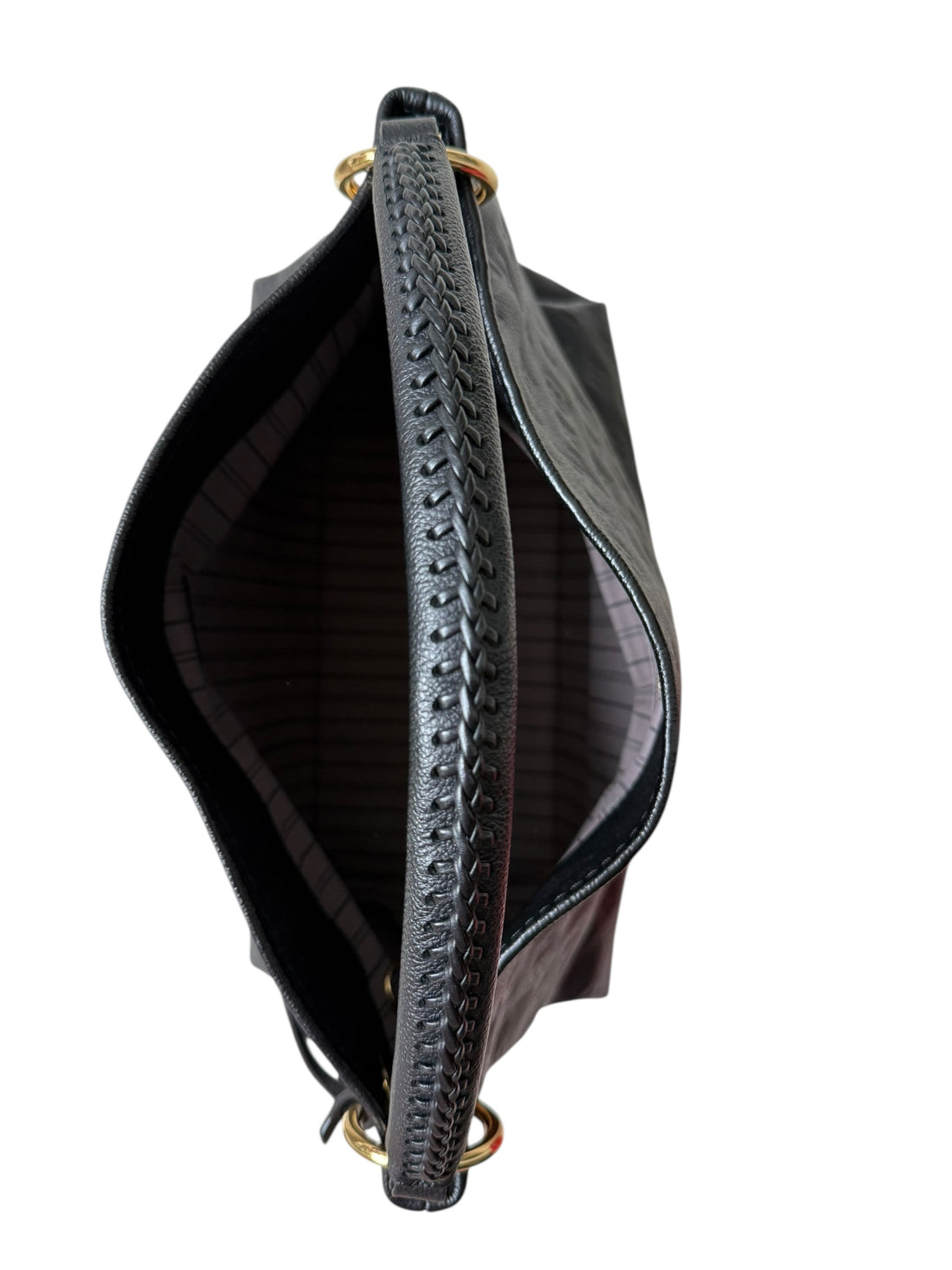 Louis Vuitton Artsy schwarz Empreinte Leder Monogram