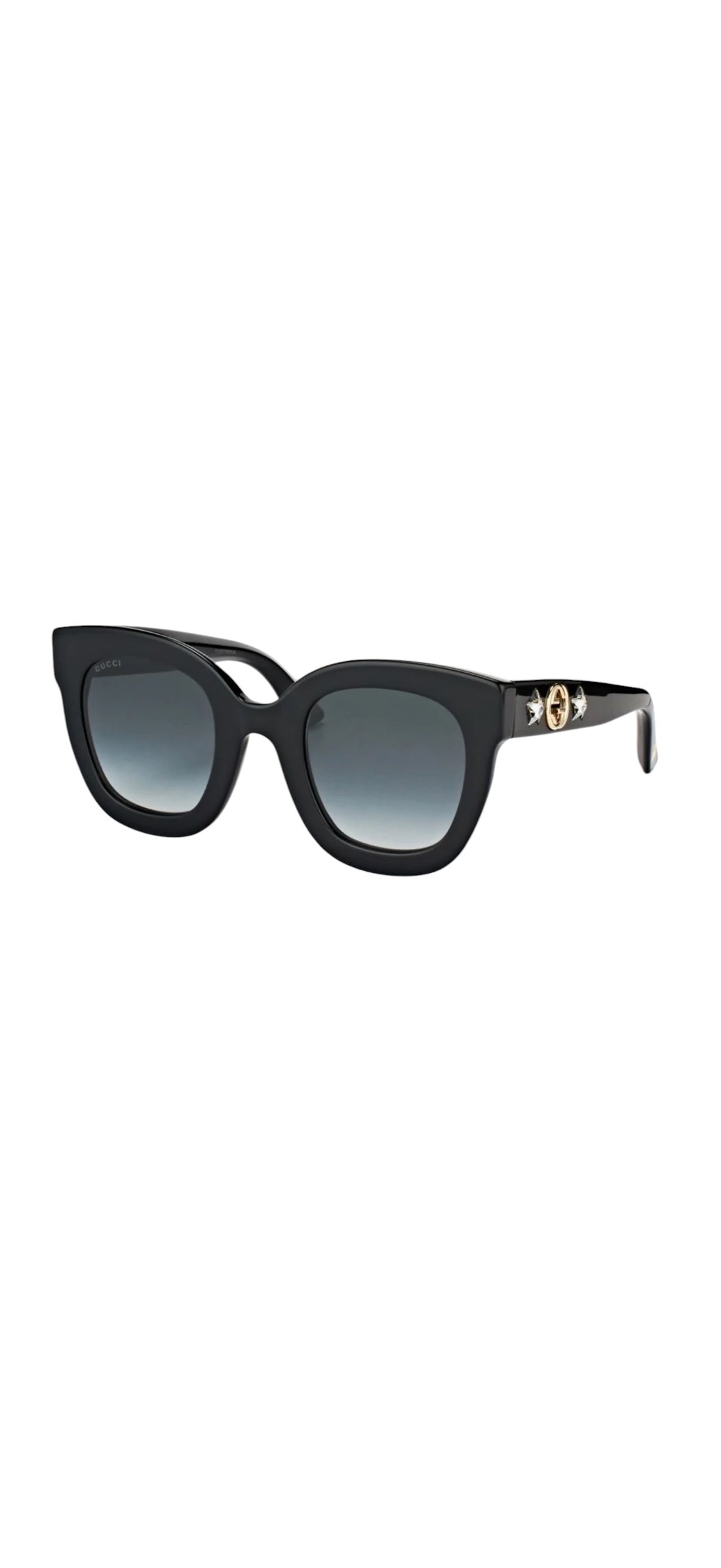 Gucci Sonnenbrille. Dieses Sonnenbrillen Modell der italienischen Luxusmarke Gucci ist ein absoluter Eye-Catcher.