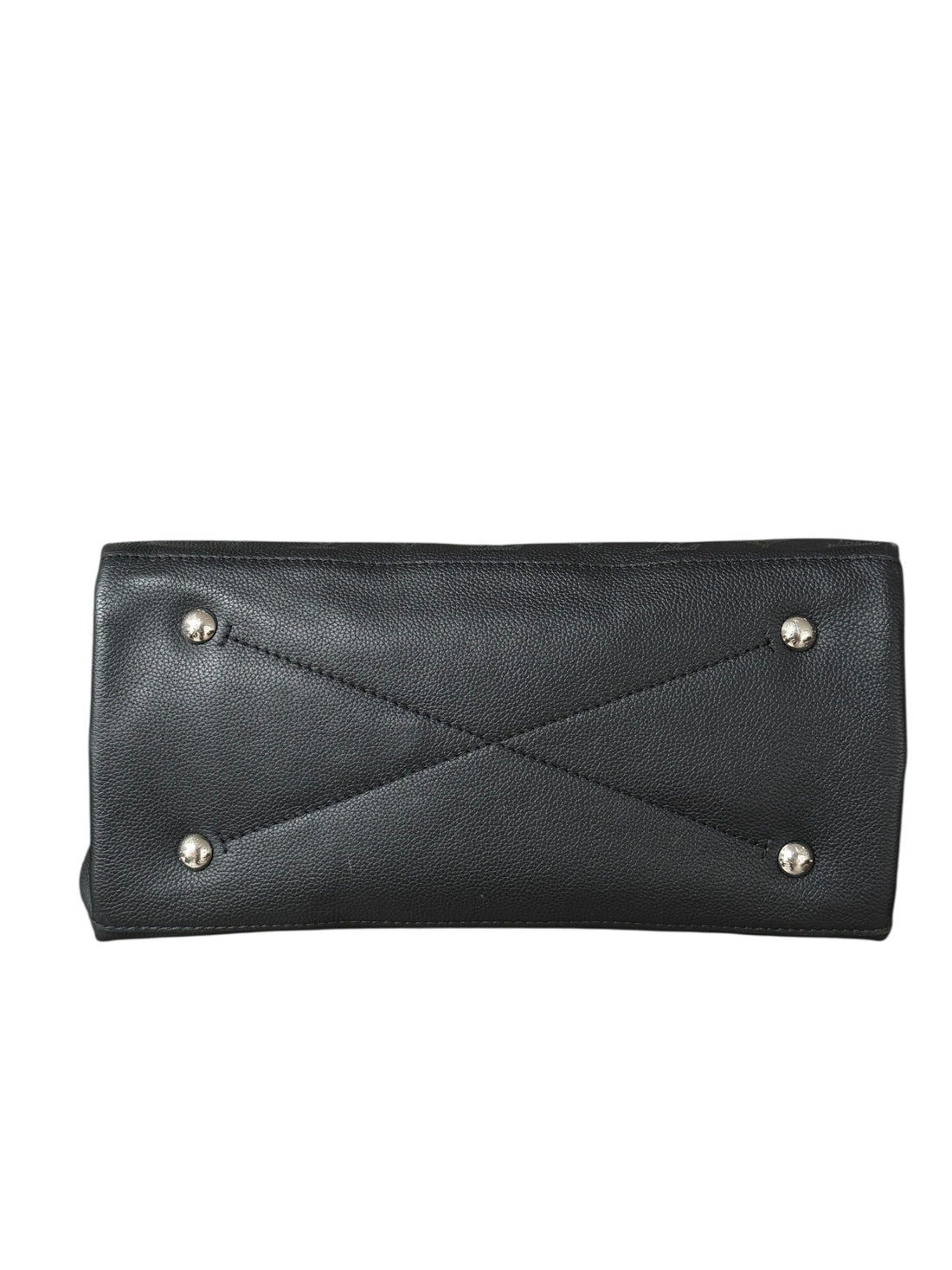 Louis Vuitton Carmel aus schwarzem perforiertem weichem Mahina Leder