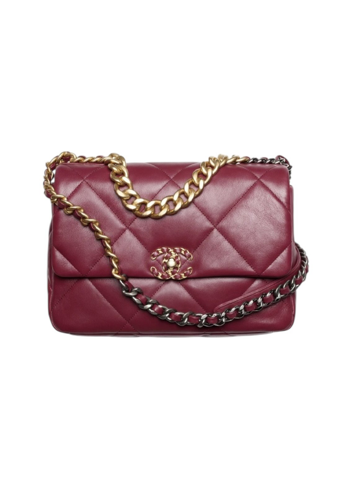 Chanel 19 Flap Bag Medium in Bordeux
