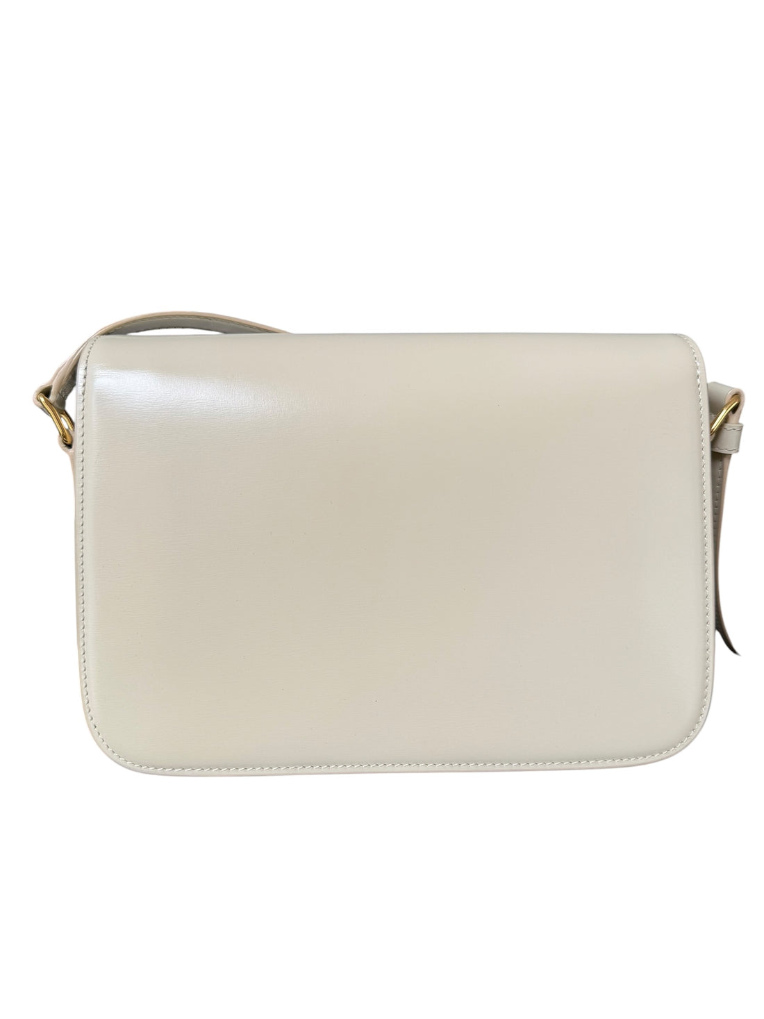 Celine klassische Triomphe Tasche aus glänzendem Kalbleder.