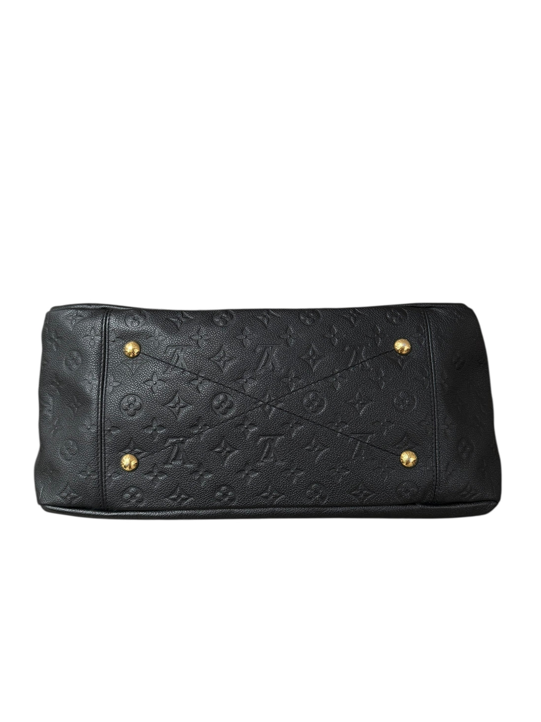 Louis Vuitton Artsy schwarz Empreinte Leder Monogram