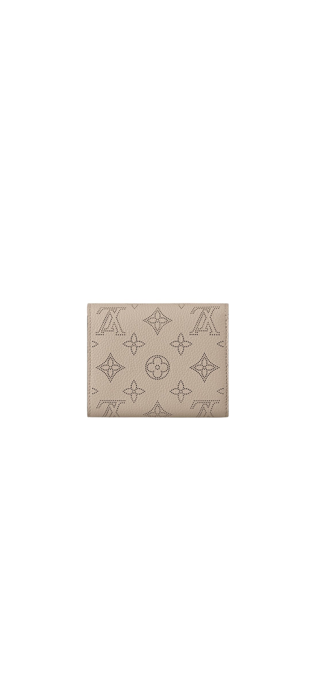 Louis Vuitton Iris Compact Geldbörse in Mahina Leder