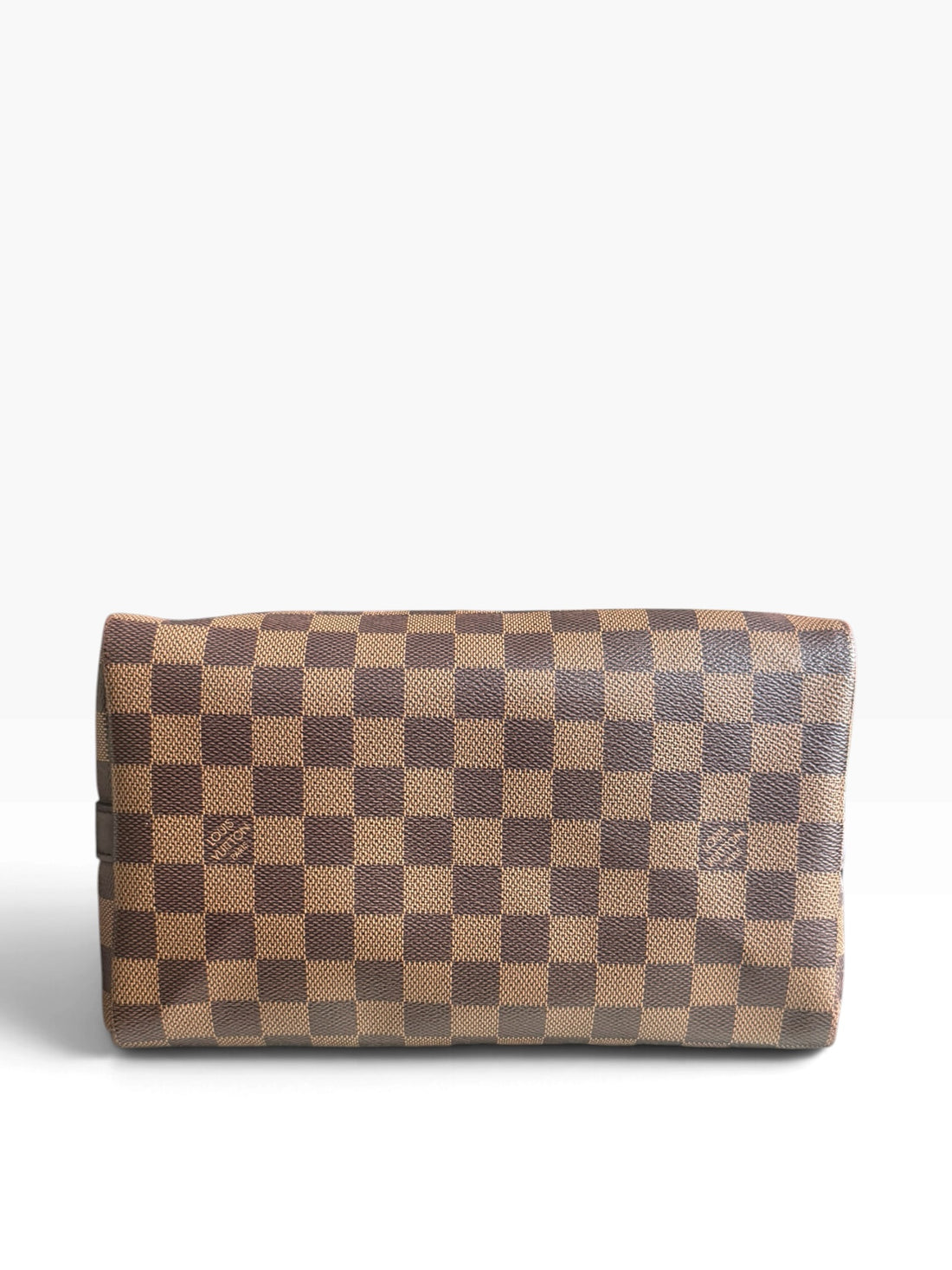 Louis Vuittion Speedy Bandoliere 25 in Damier Ebene.