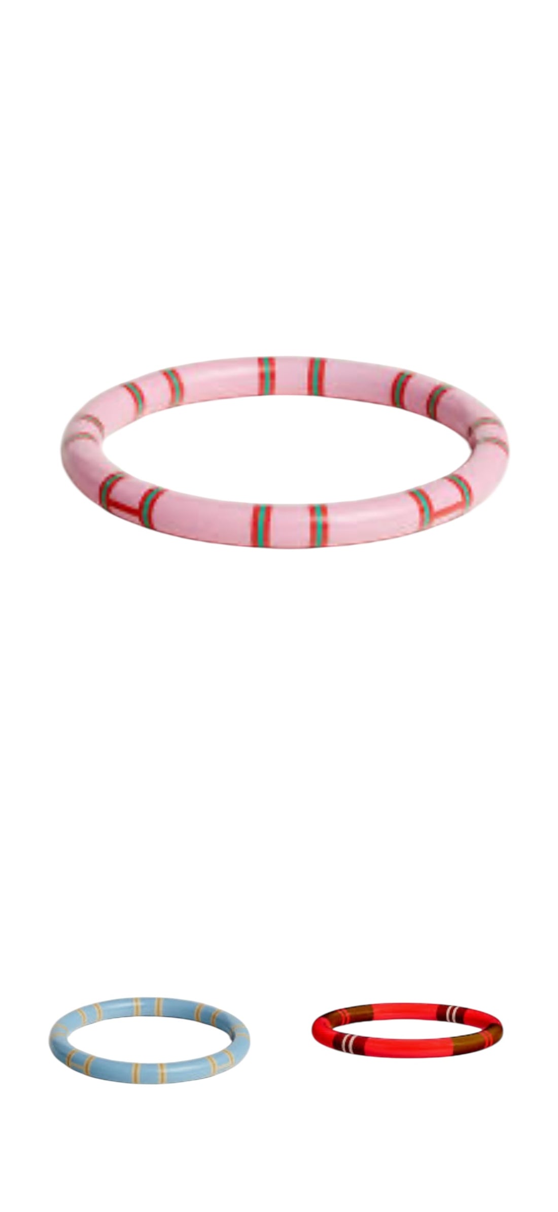 Hermès H Equipe Nautique bangle in Tropique Rose.