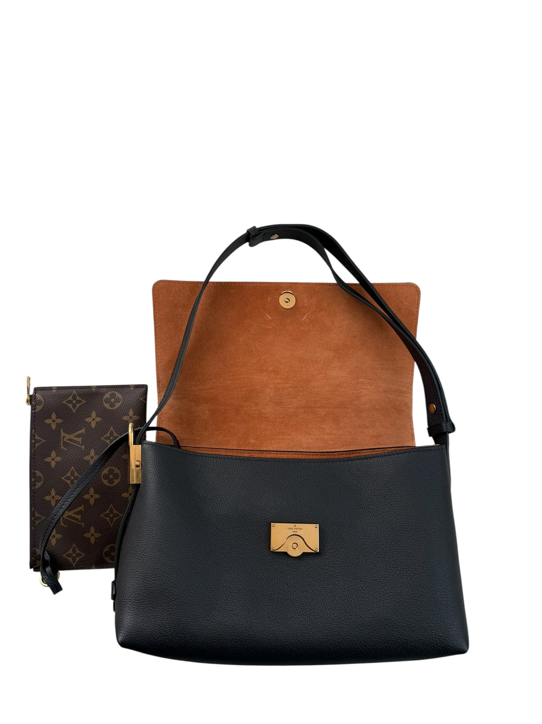 Louis Vuitton Low Key Messenger Bag Black