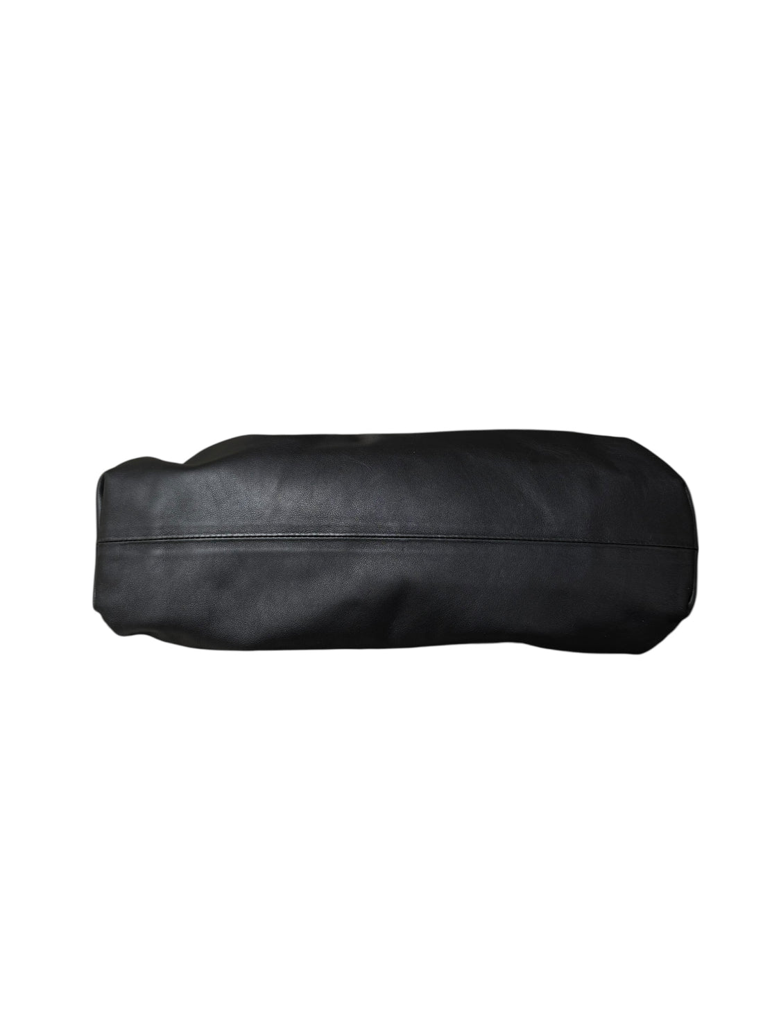 Bottega Veneta Pouch aus schwarzem weichem Kalbsleder