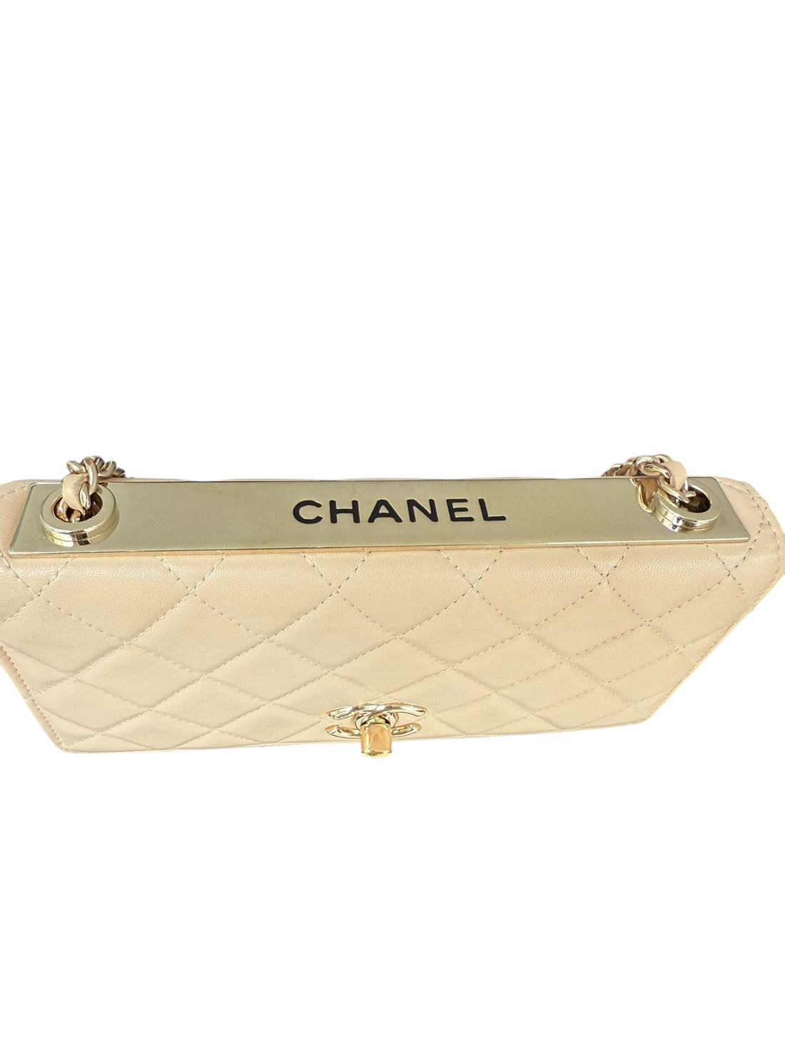 Chanel WOC Wallet on Chain Trendy beige