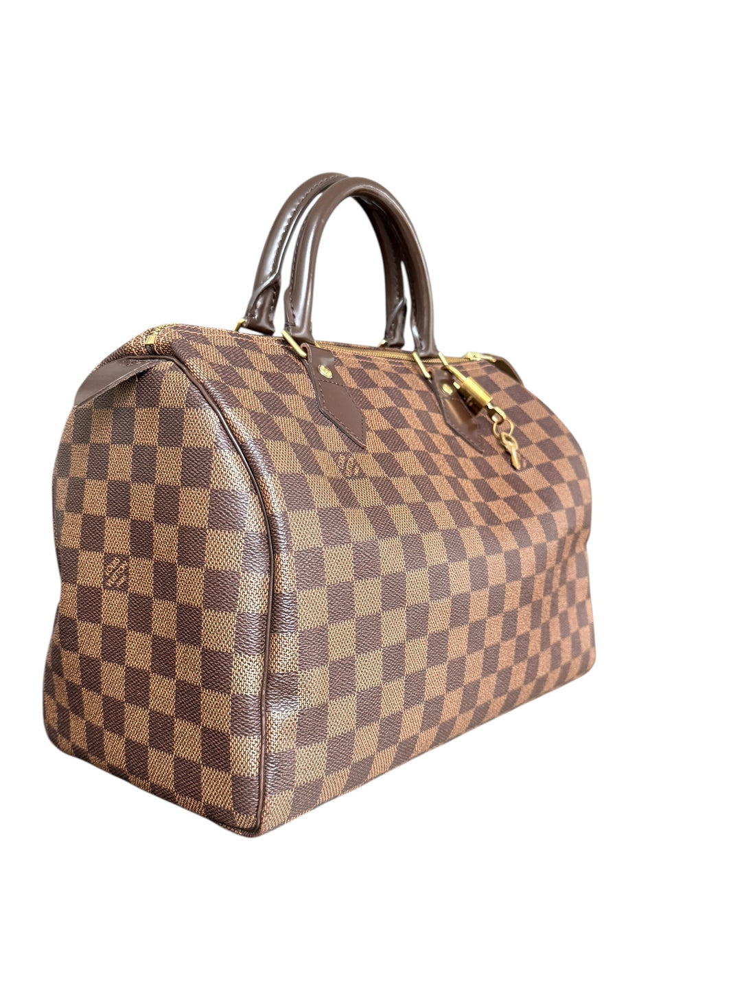 Louis Vuitton Speedy 30 Damier Ebene Canvas.