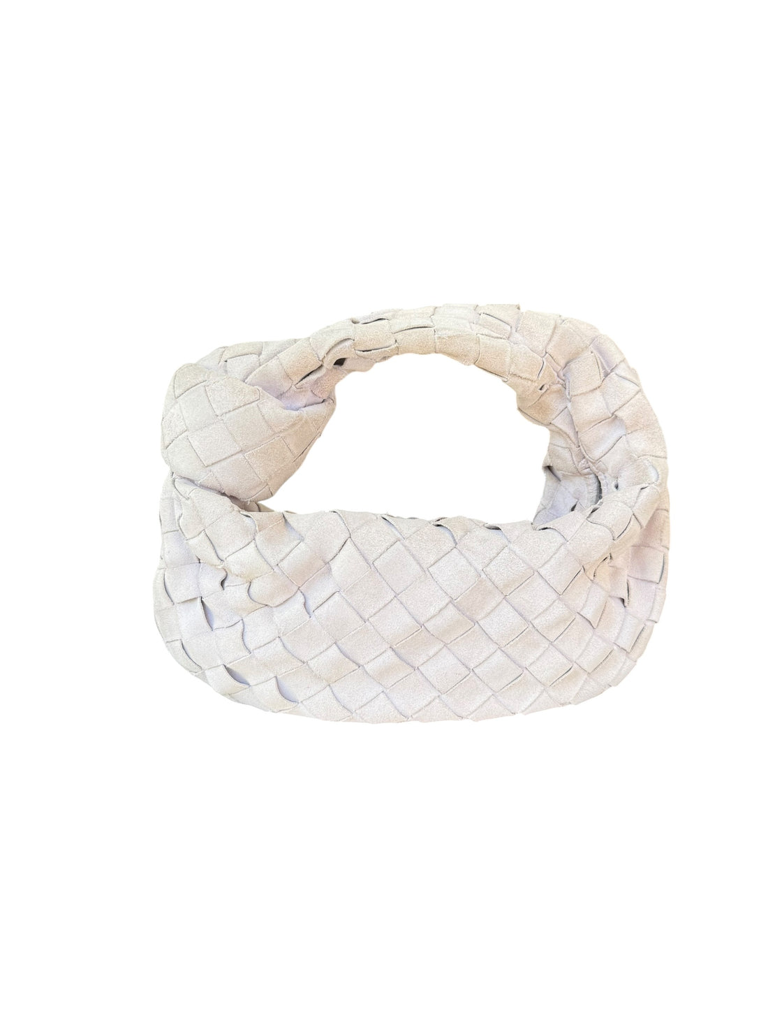 Bottega Veneta Mini Jodie in der Farbe Chalk / Kreide.