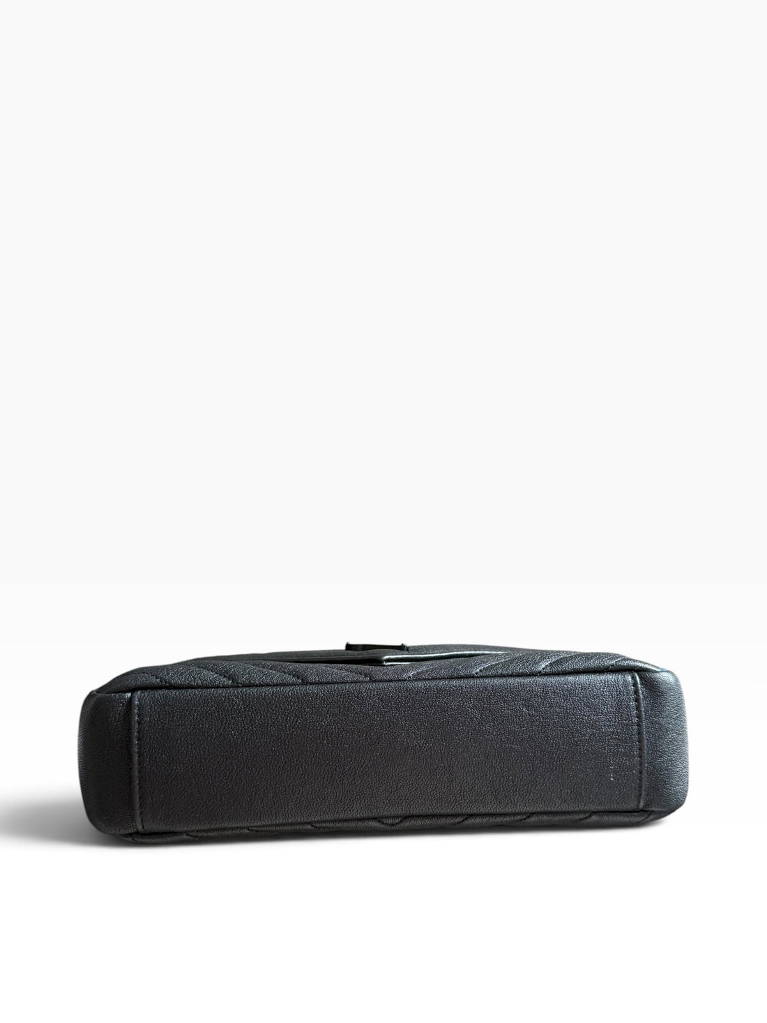 Sac YSL Saint Laurent College tout noir moyen noir