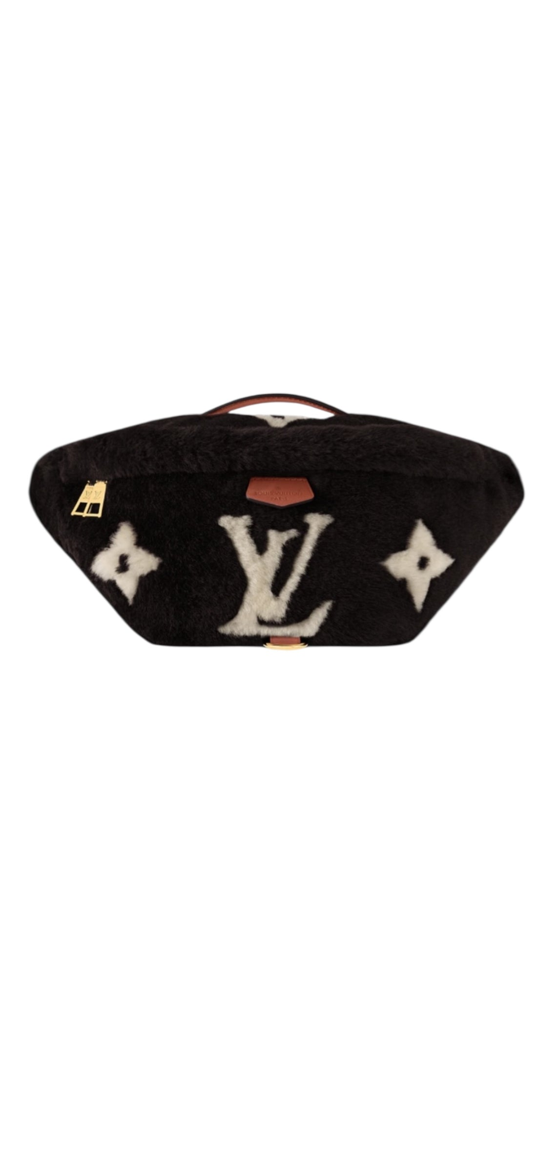 Louis Vuitton Bumbag Shearling Lammfell Bicolor aus der limitierten Ski Cozygram Kollektion 2025