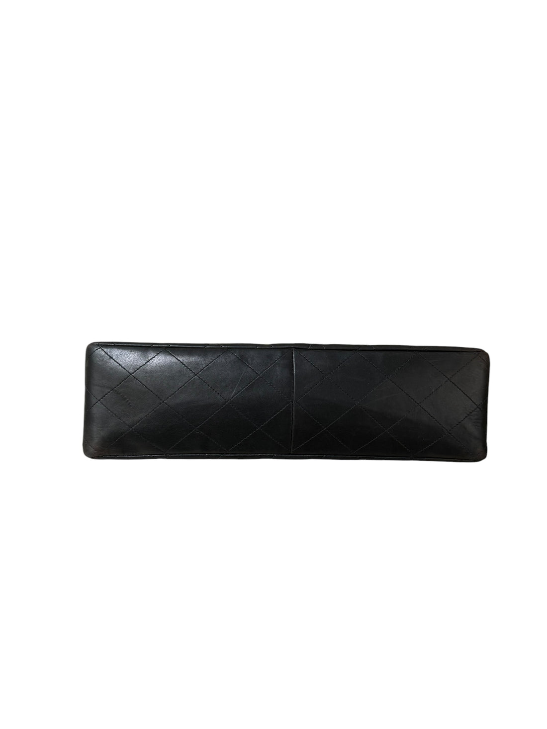 Chanel Classic Timeless Jumbo Flap Bag Vintage aus gestepptem Lammleder und 24 Karat vergoldeter Hardware