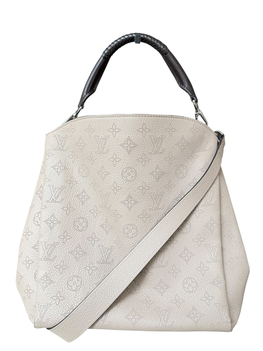 Louis Vuitton Babylone Mahina mit abnehmbarem Schulterriemen und Griff