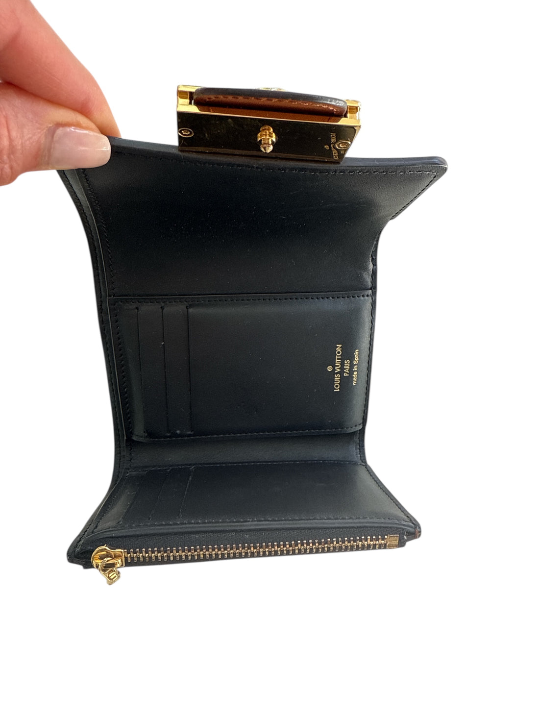 Louis Vuitton Dauphine Geldbörse Monogram Reverse.