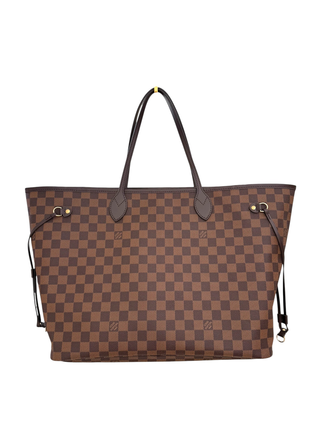 Louis Vuitton Neverfull GM in Damier Ebene mit abnehmbarer Pochette