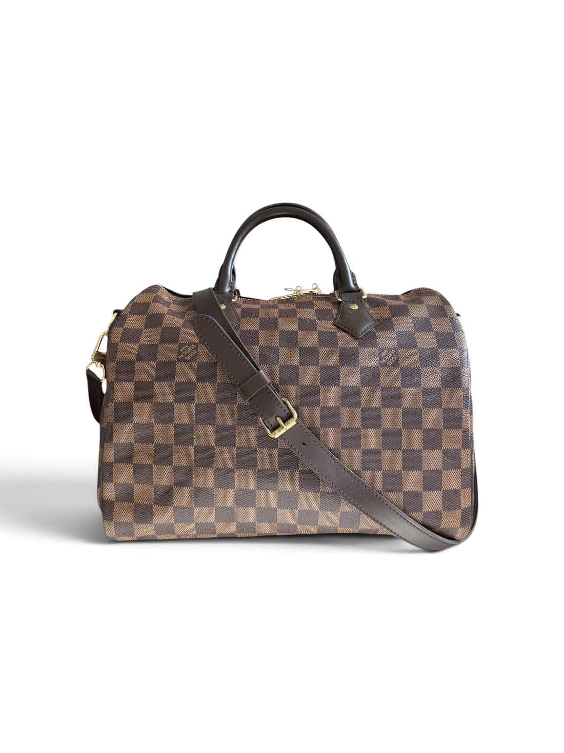 Louis Vuitton Speedy 30 Damier Ebene Canvas.
