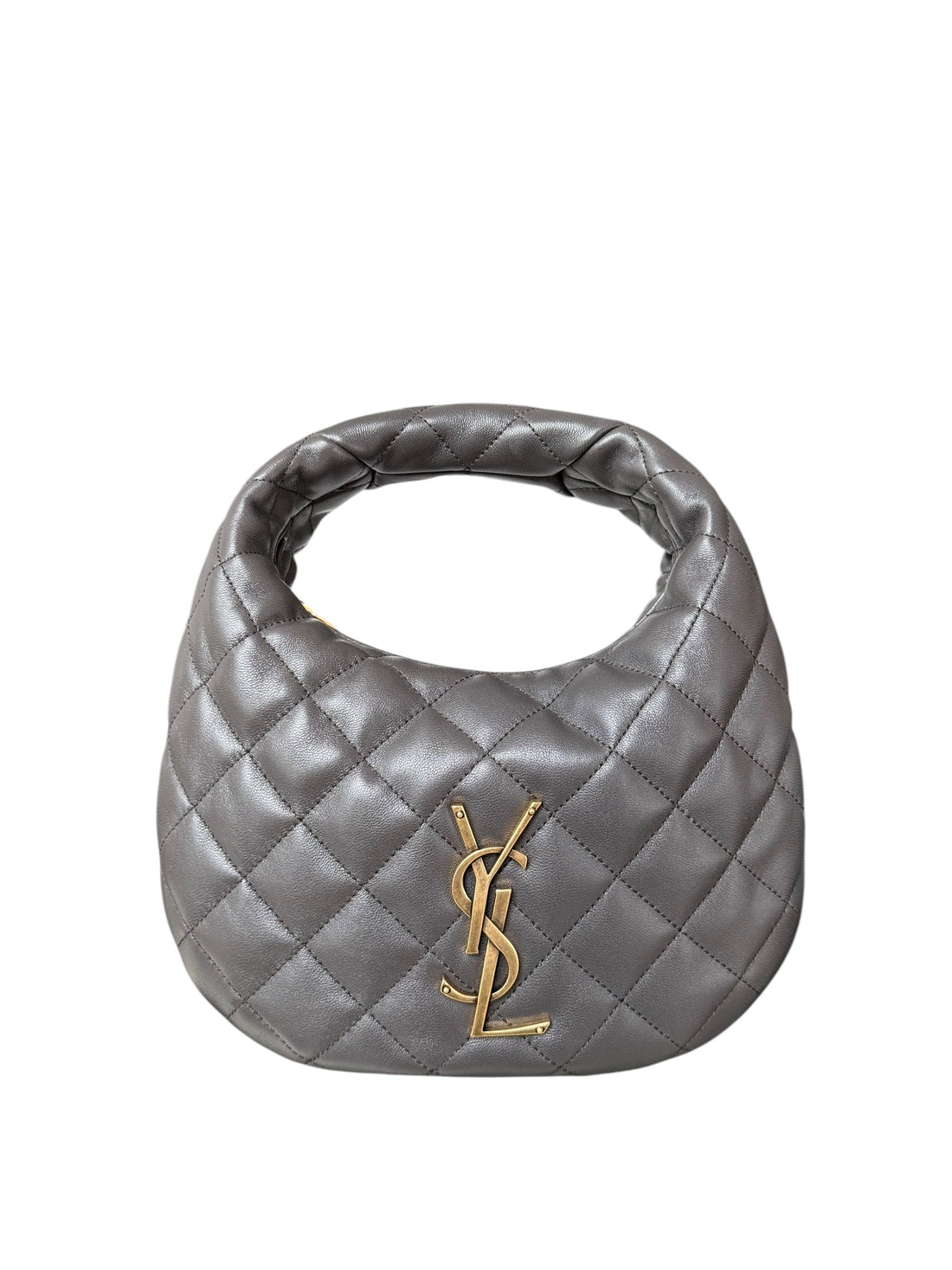 YSL Saint Laurent Icarino aus Neppaleder in der Farbe Urban Grey