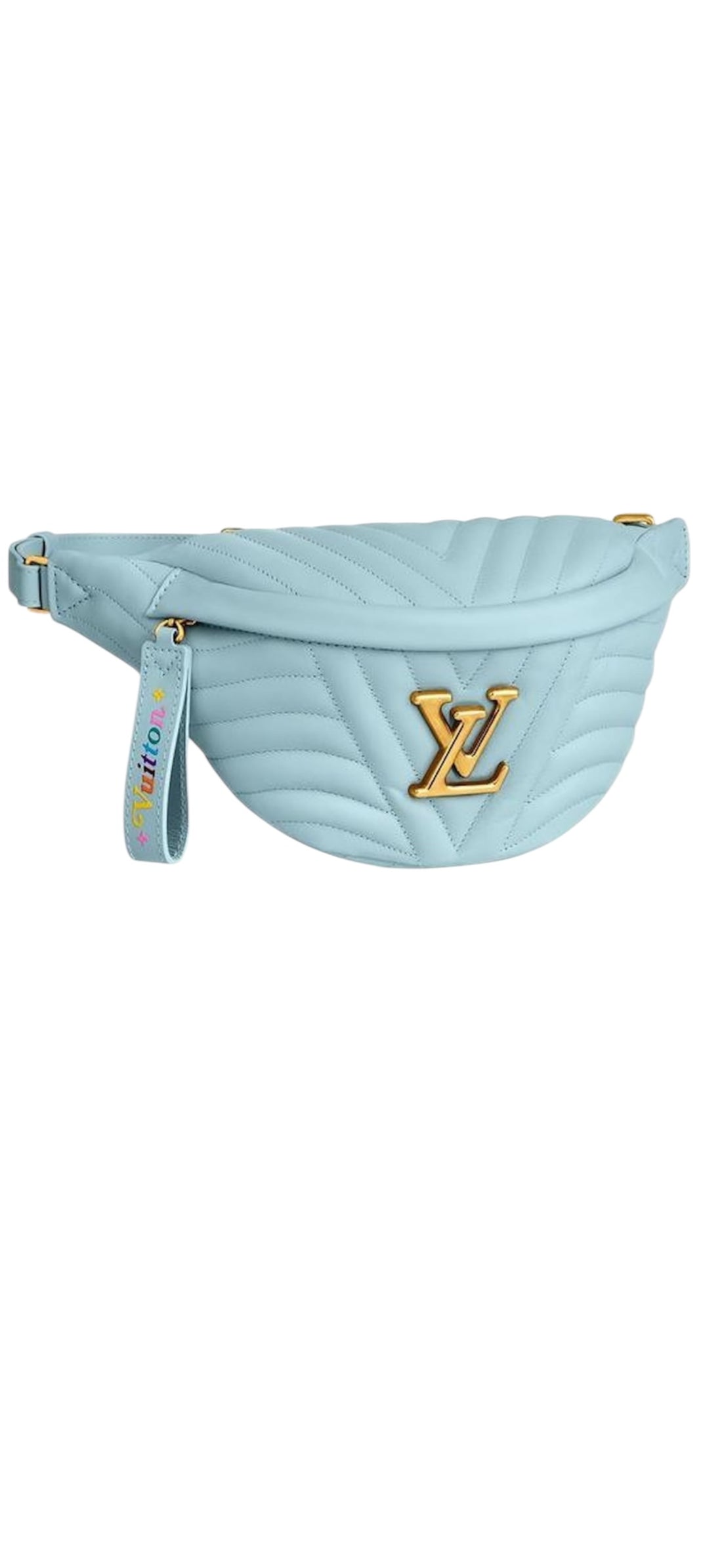 Louis Vuitton Bumbag New Wave in der Farbe Eisblau