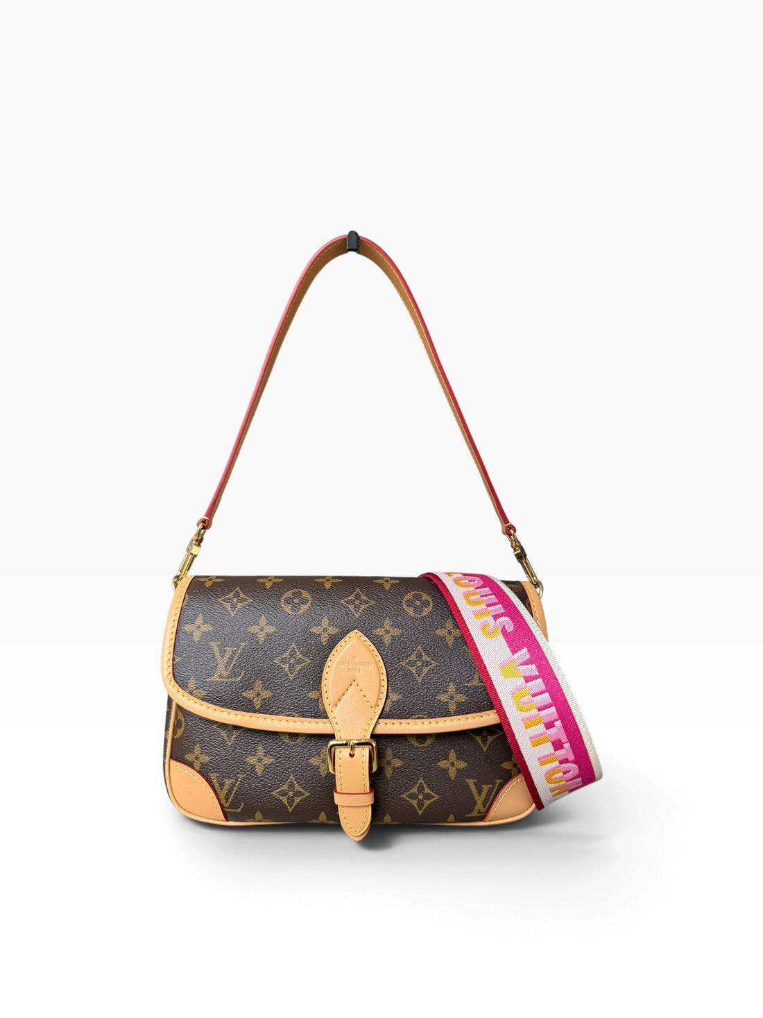 Louis Vuittion Diane Fuchsia Monogram Canvas