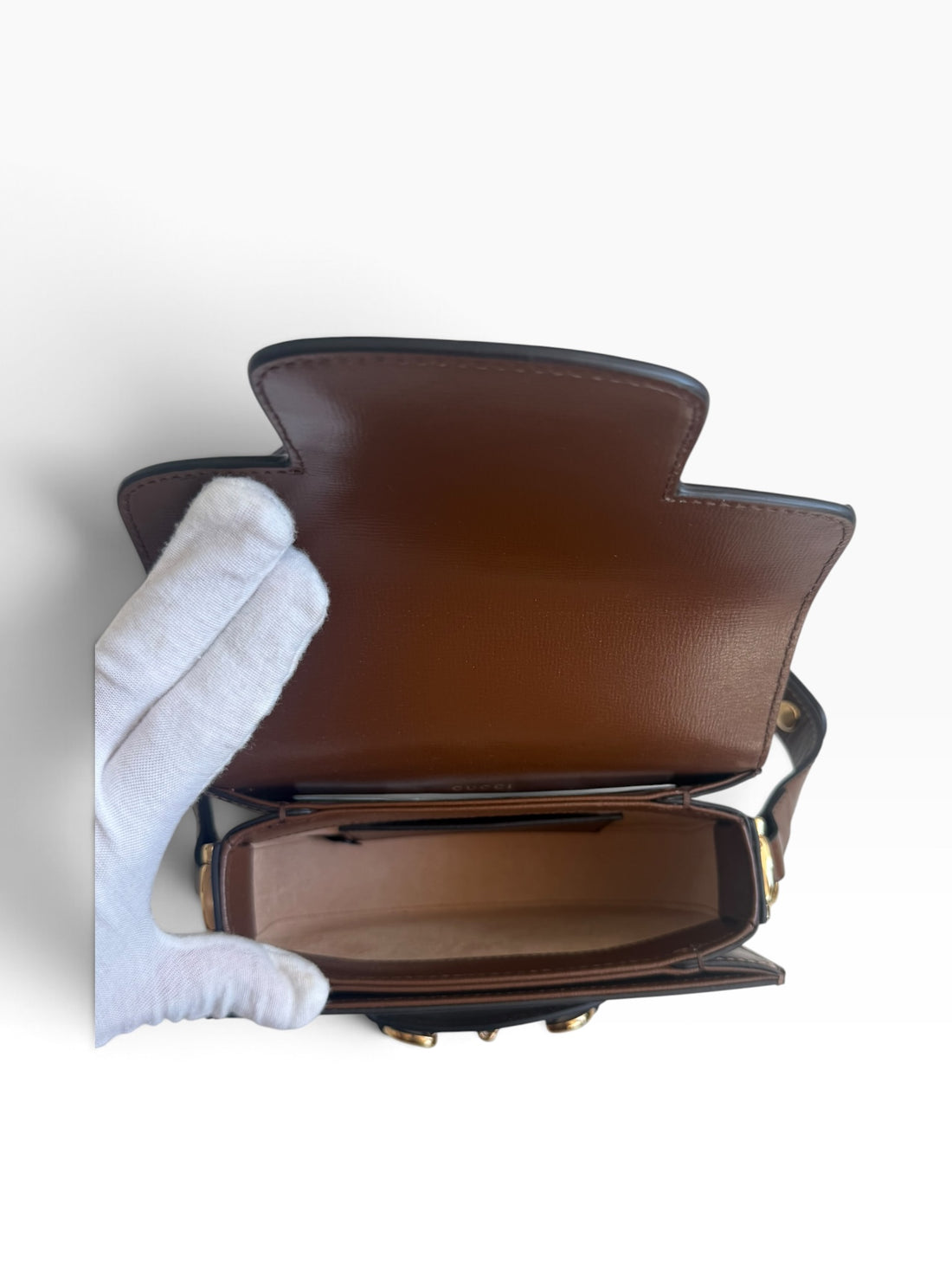 Gucci Schultertasche Horsebit Mini 1955