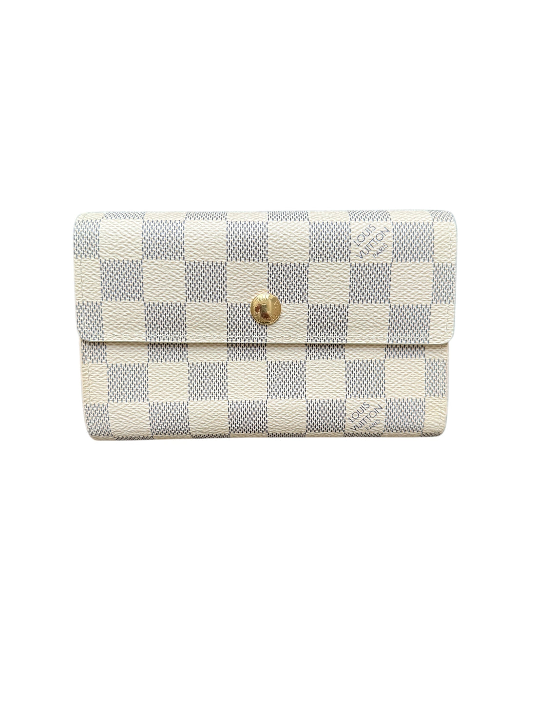 Louis Vuitton Alexandra Wallet in Damier Azur