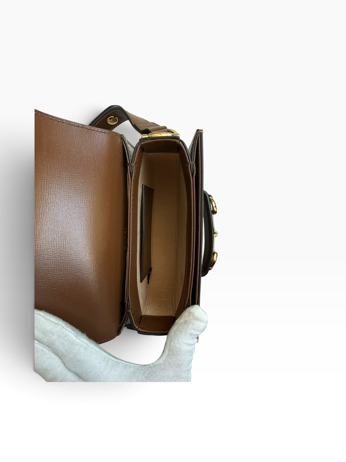 Gucci Schultertasche Horsebit Mini 1955