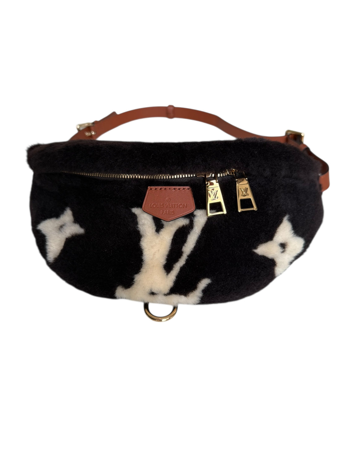Louis Vuitton Bumbag Shearling Lammfell Bicolor aus der limitierten Ski Cozygram Kollektion 2025
