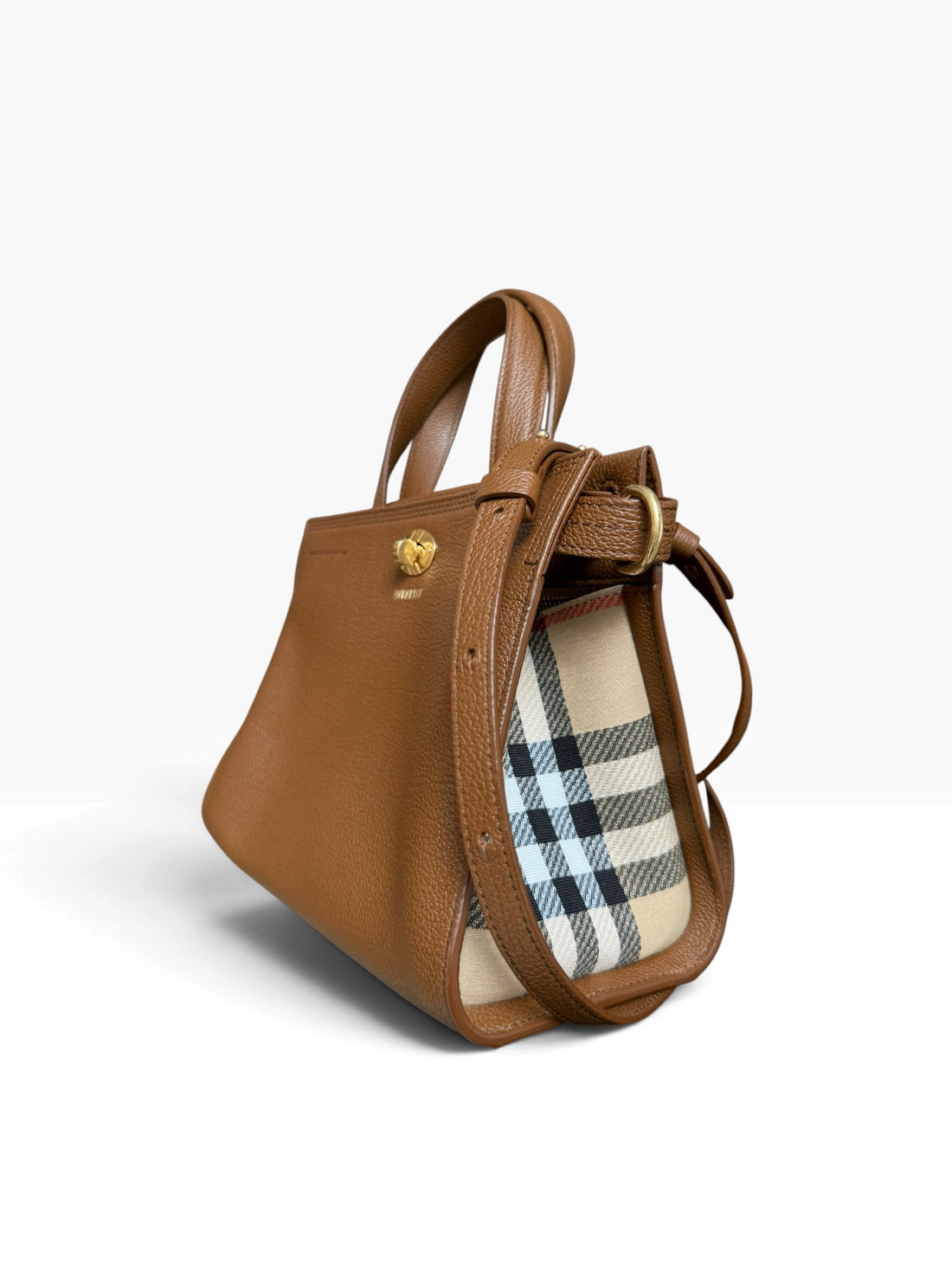 Burberry Handtasche COTSWOLDS in der Farbe Haselnuss.