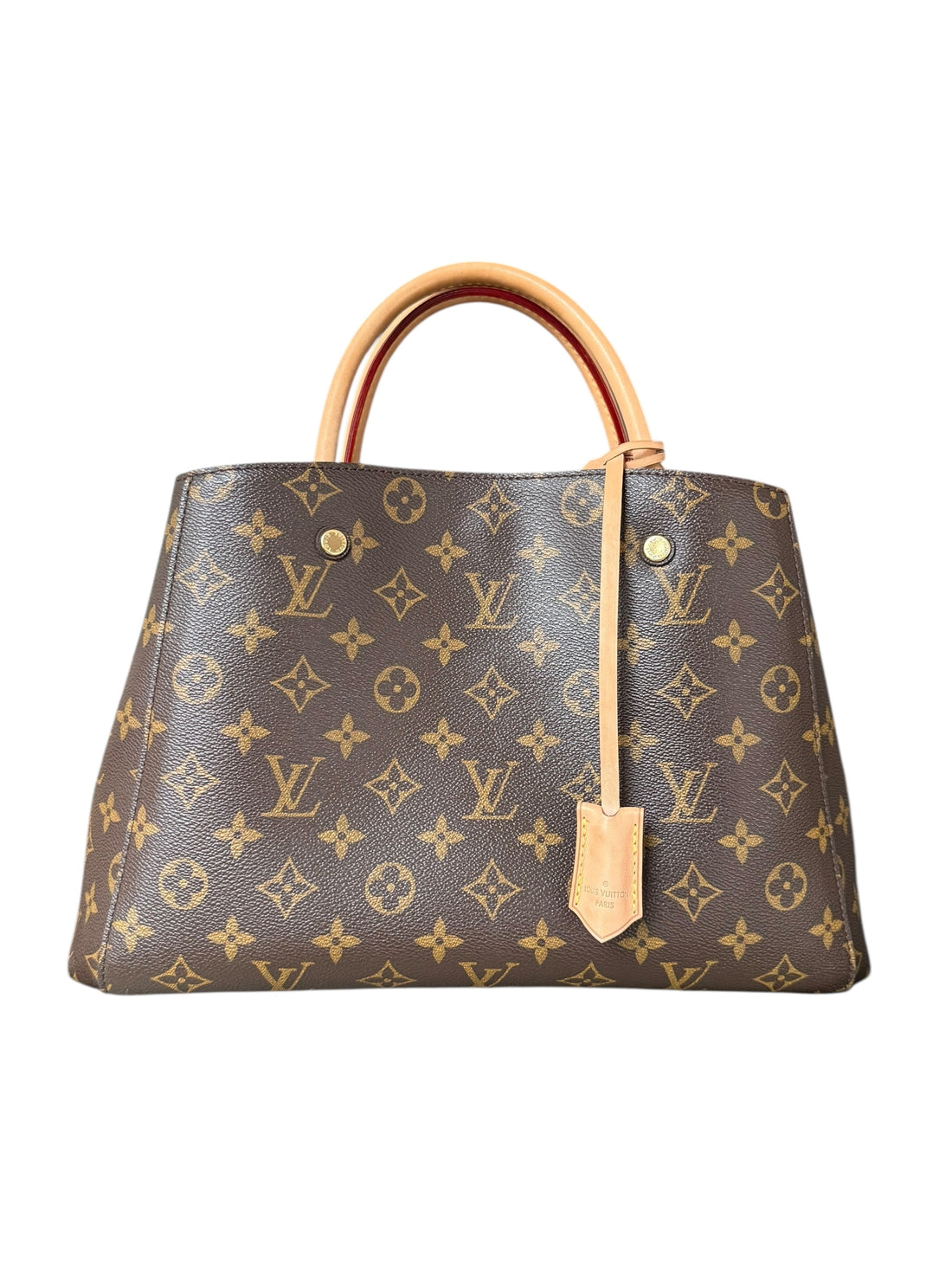 Louis Vuitton Montaigne in Monogram Canvas mit abnehm- und verstellbaren Schulterriemen