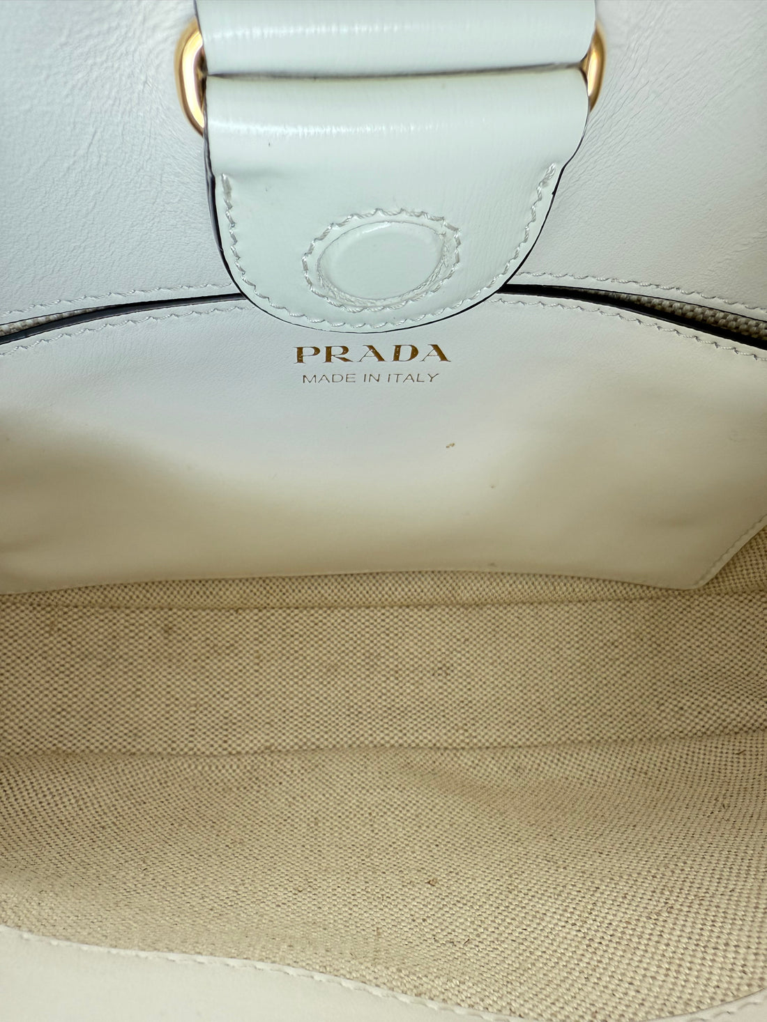 Prada Cleo Raffia