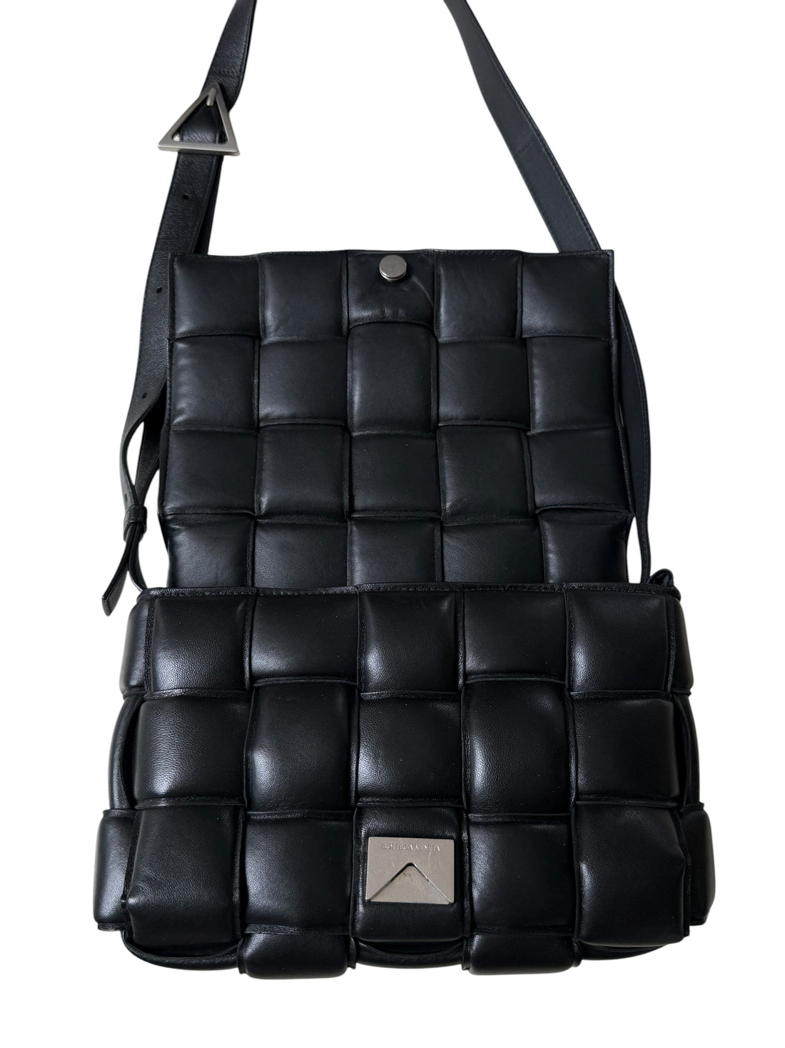 Bottega Veneta Cassette Bag aus schwarzem Intrecciato-Flechtwerk des Hauses