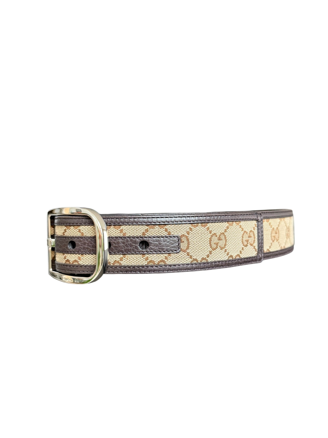 Gucci Gürtel Canvas / Leder Grösse 80