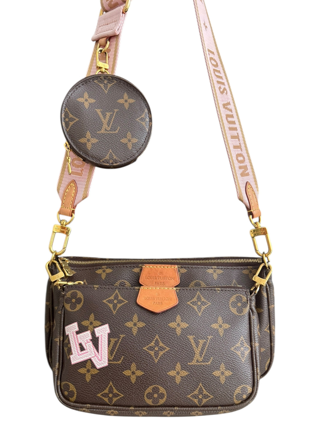 Louis Vuitton Multi Pochette rosa World Tour
