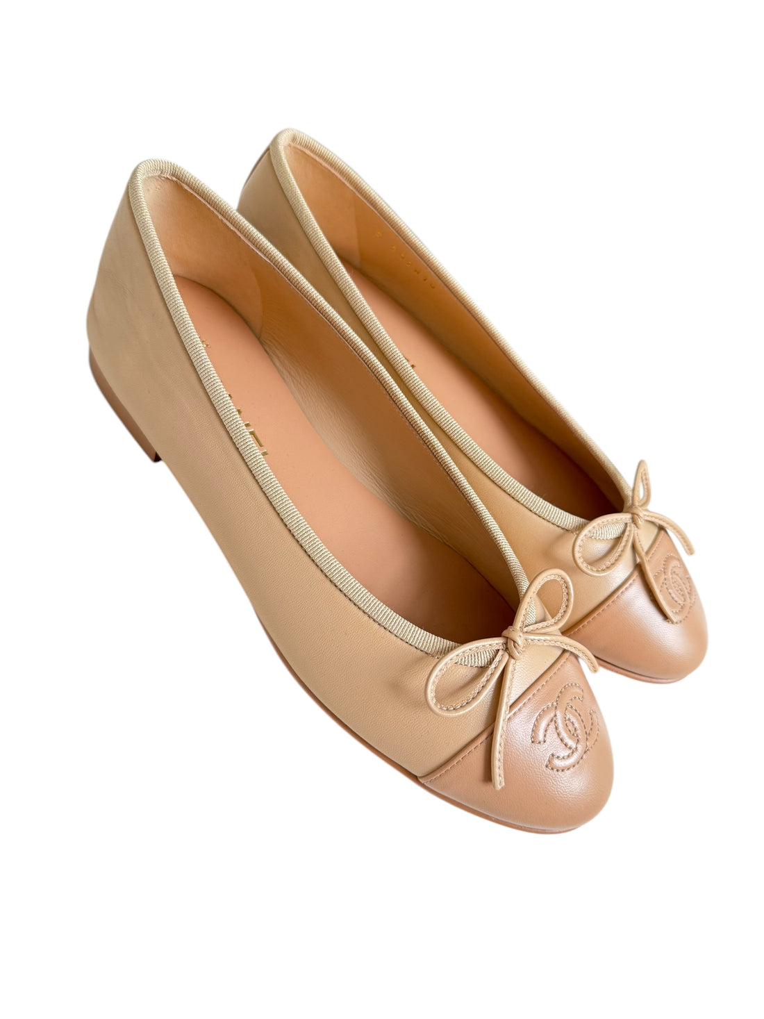 Chanel Ballerinas mit Schleife