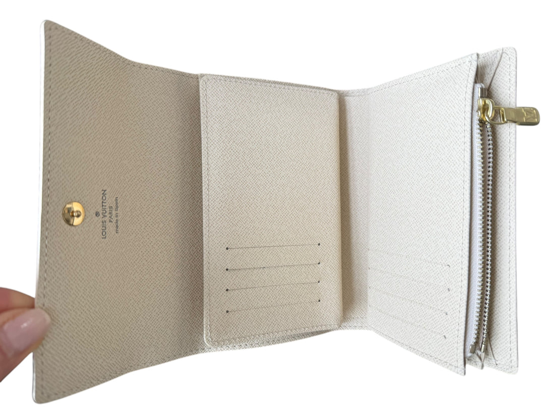 Louis Vuitton Alexandra Wallet in Damier Azur