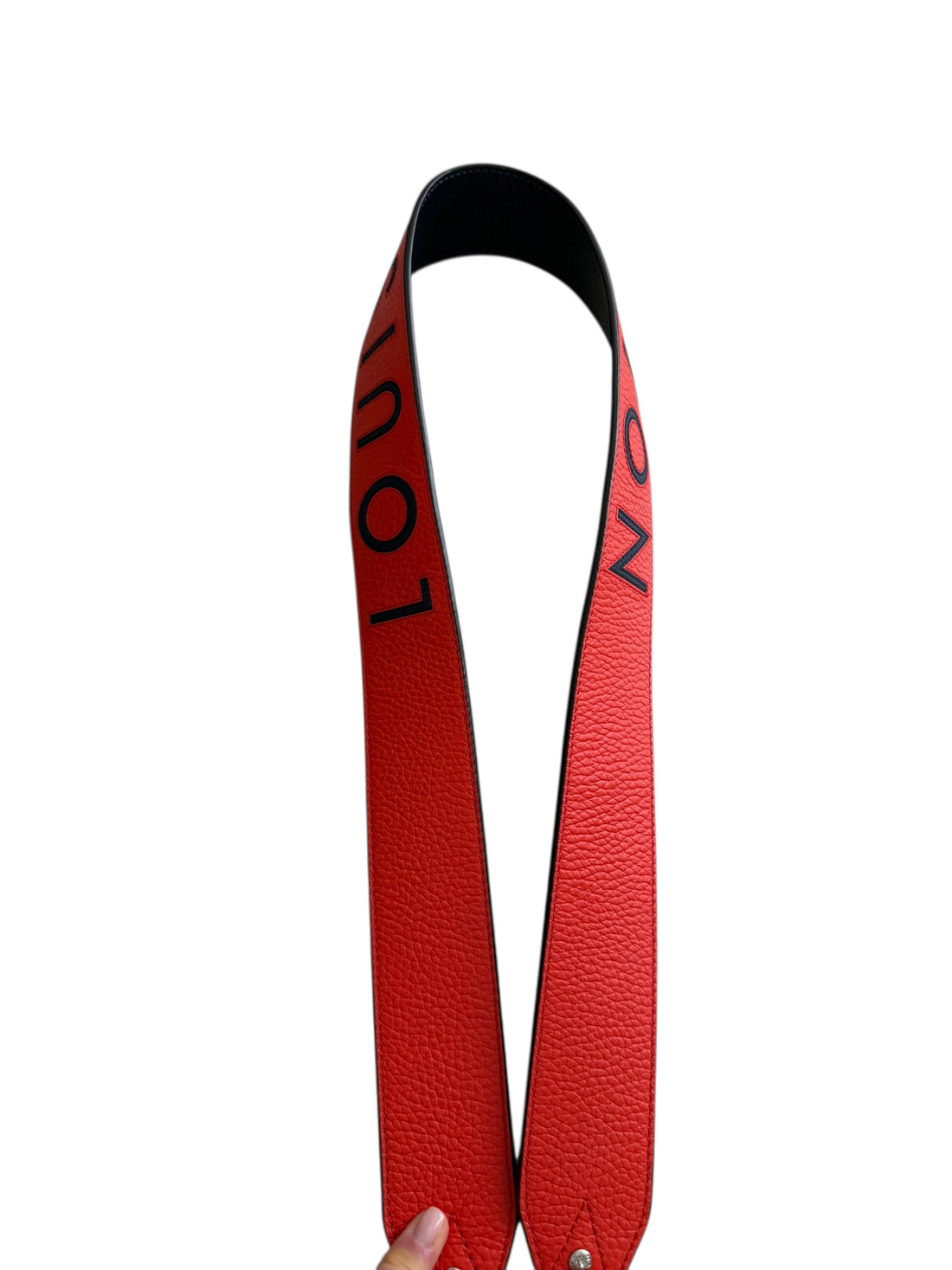 Louis Vuitton Schulterriemen Strap Orange Blue
