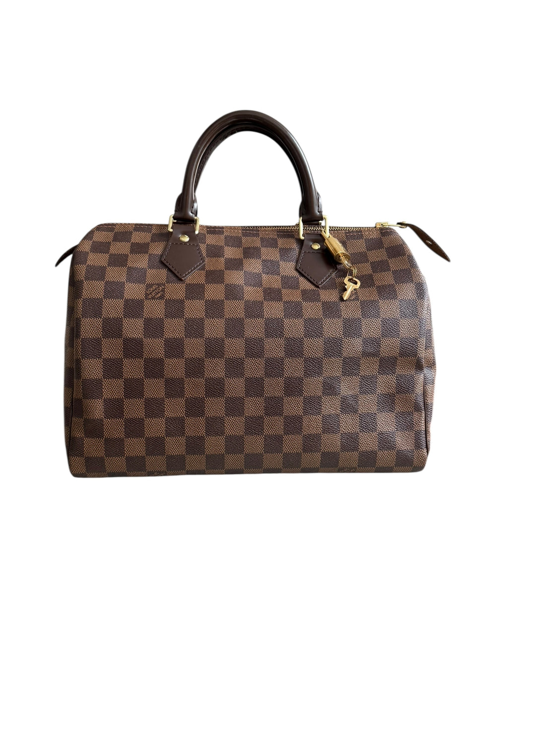 Louis Vuitton Speedy 30 Damier Ebene Canvas.