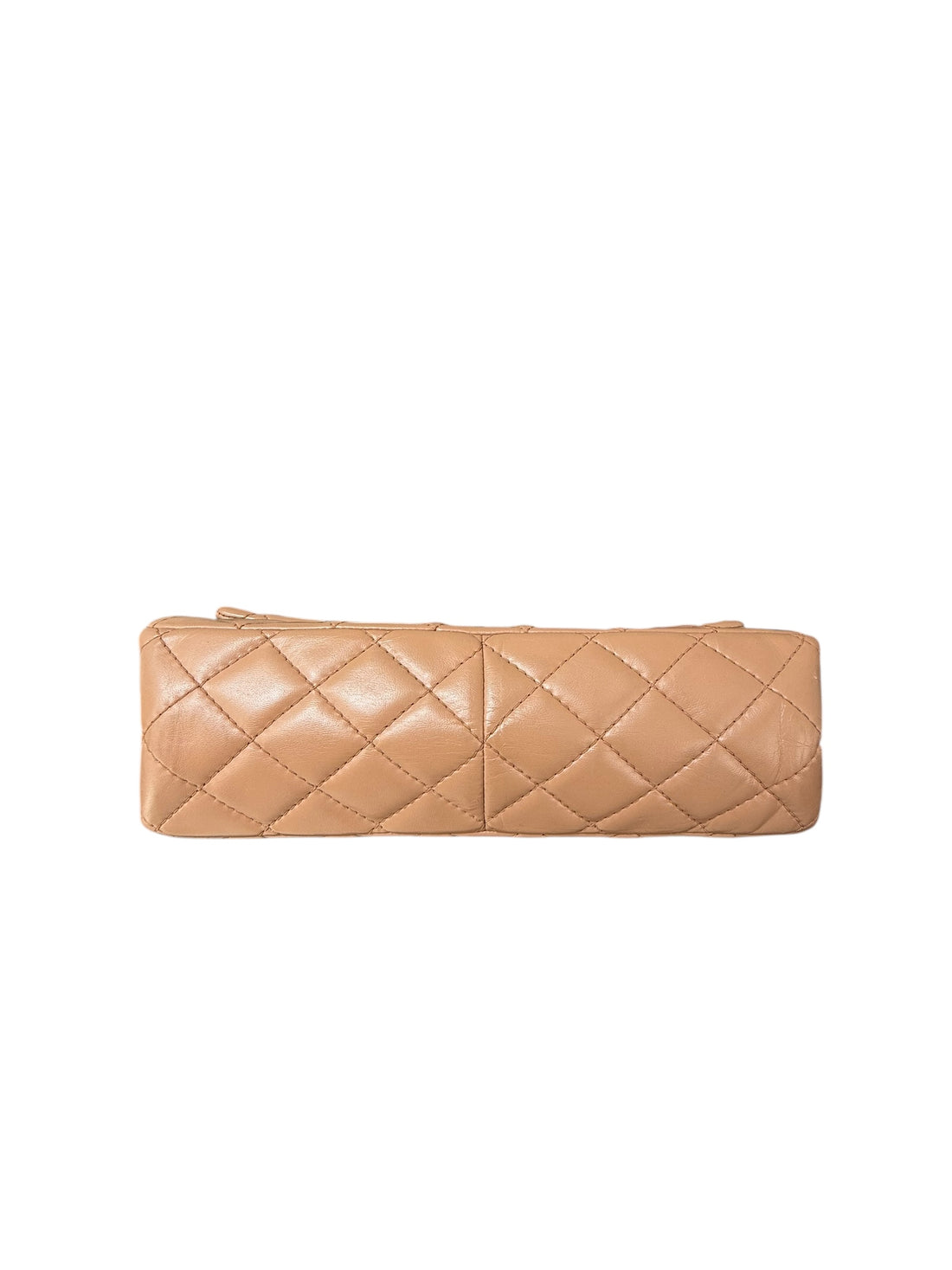 Chanel 2.55 Reissue Medium Leder Caramell