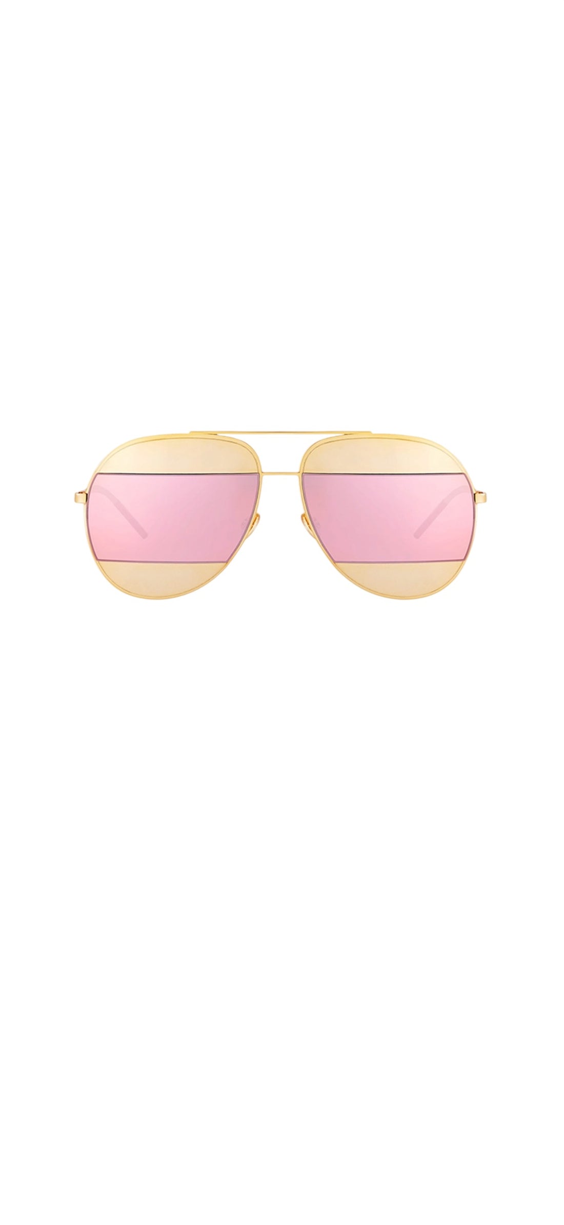 Christian Dior Split Sonnenbrille. Die Sommer 2017 „DiorSplit“ Sonnenbrille interpretiert eine klassische Form in einem grafischen Stil neu.
