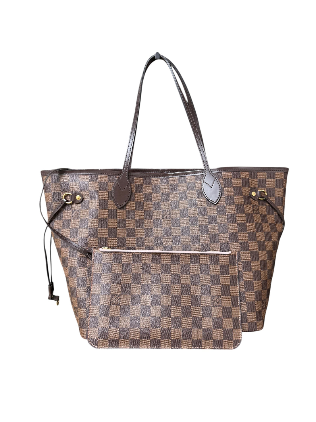 Louis Vuitton Neverfull MM Damier Ebene Canvas rose Ballerine
