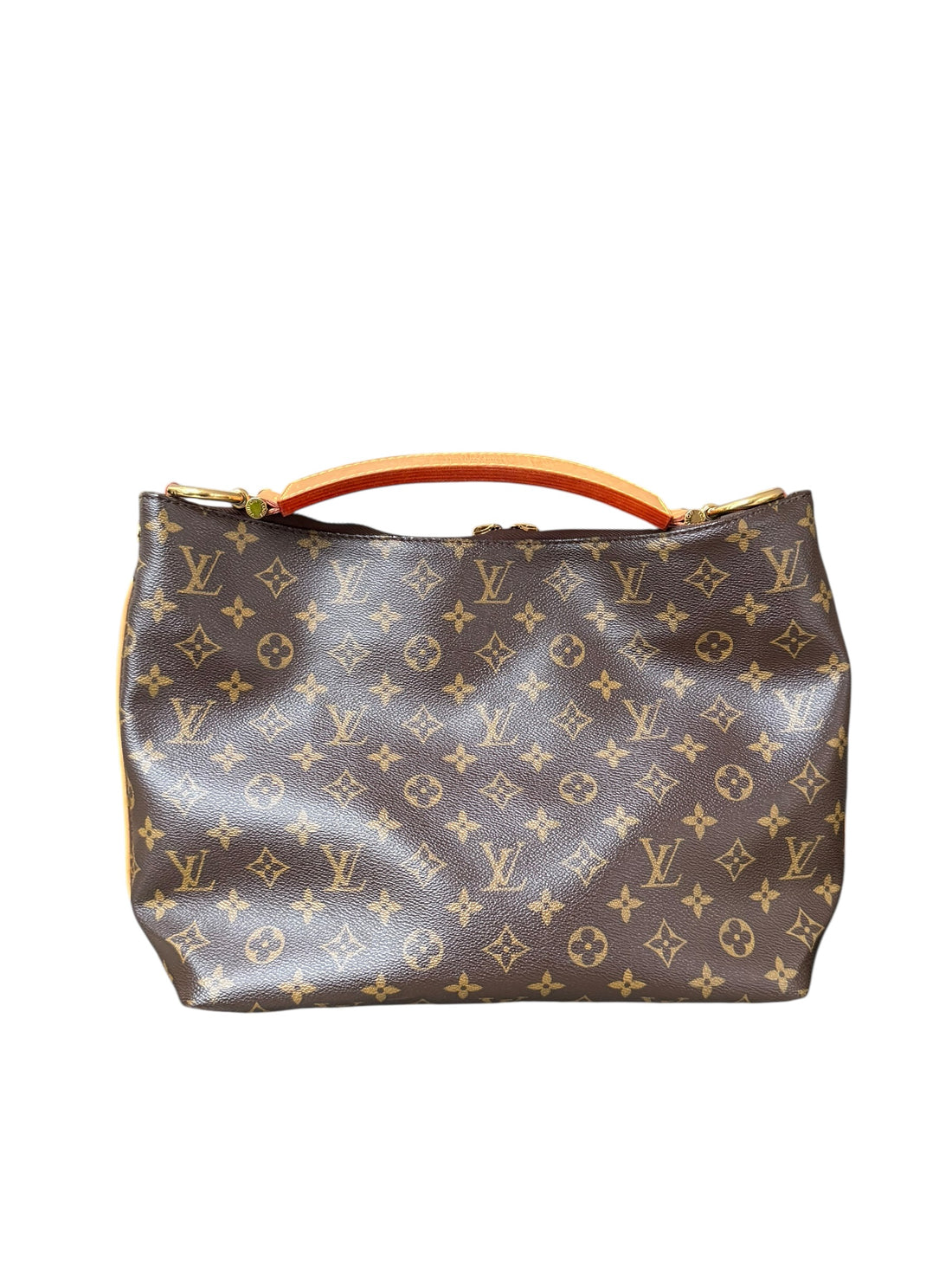 Louis Vuitton Sully pm Monogram Canvas mit breitem Schulterriemen