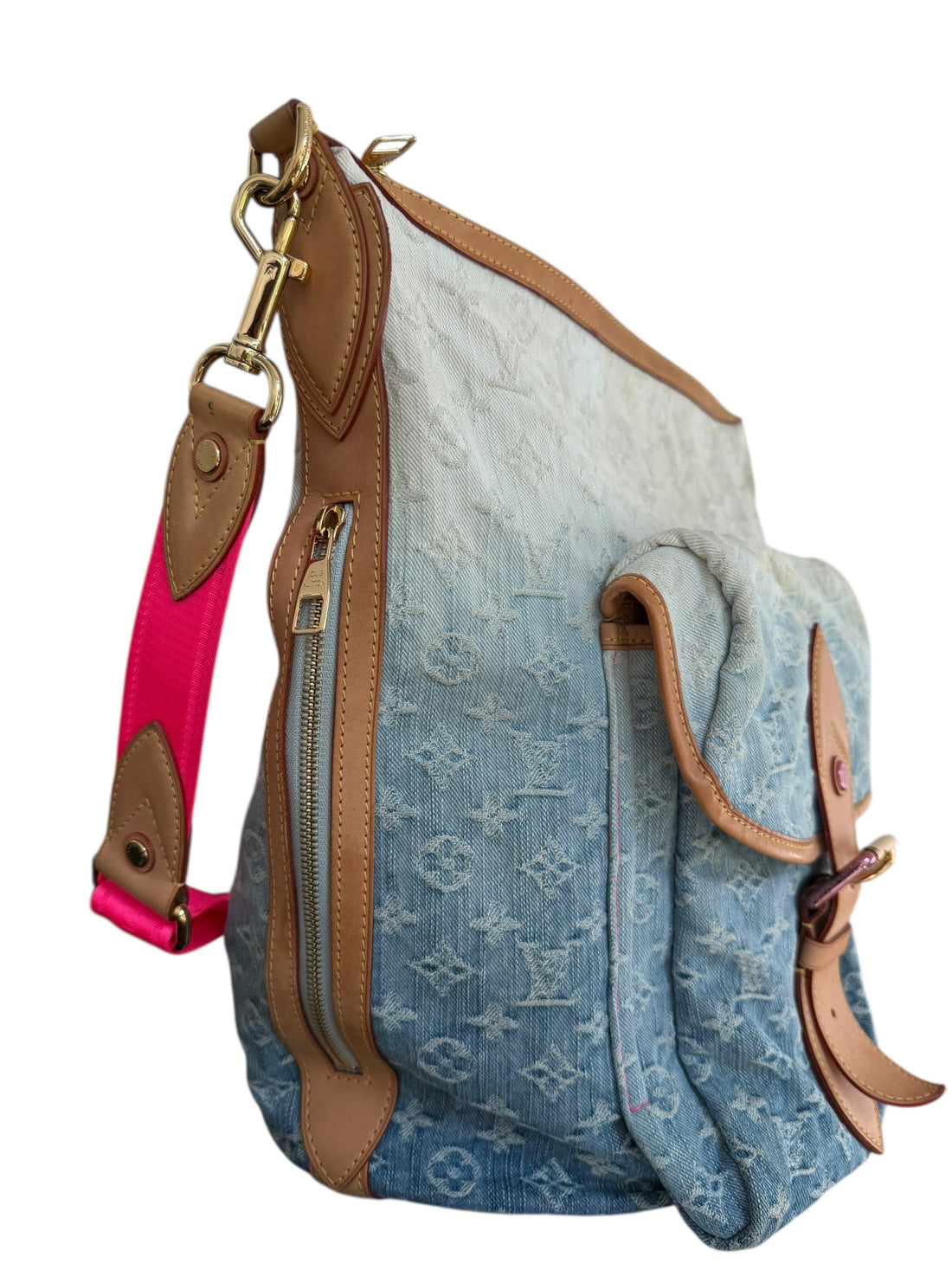 Louis Vuitton Sunburst Denim Bag