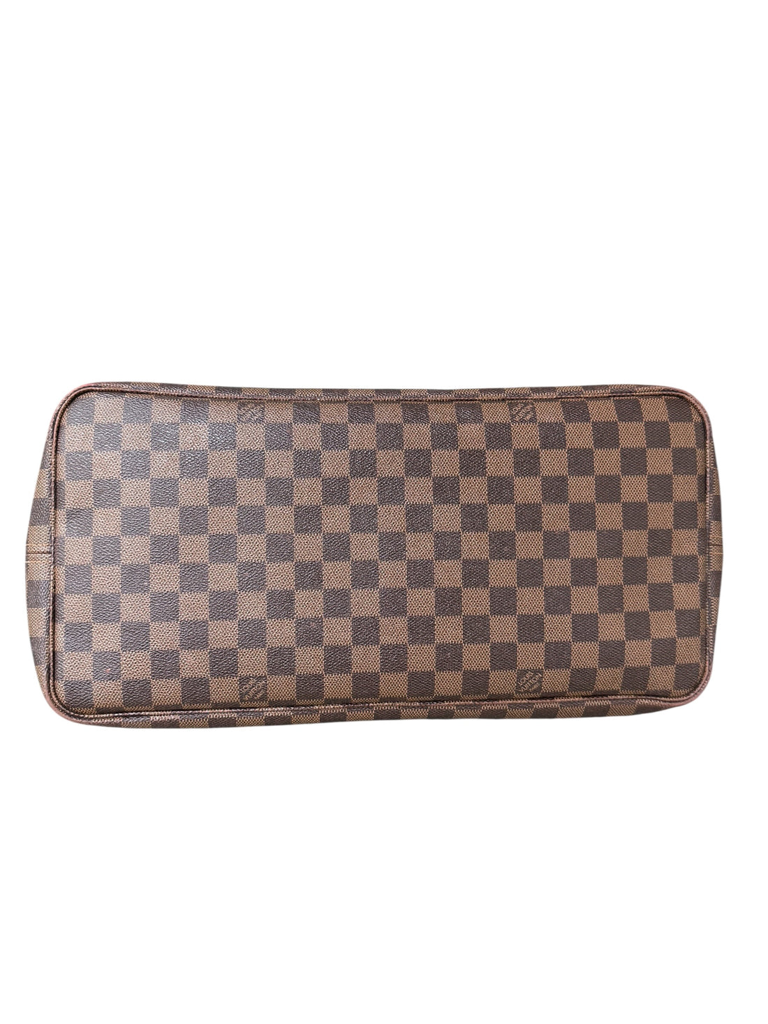 Louis Vuitton Neverfull GM in Damier Ebene mit abnehmbarer Pochette.