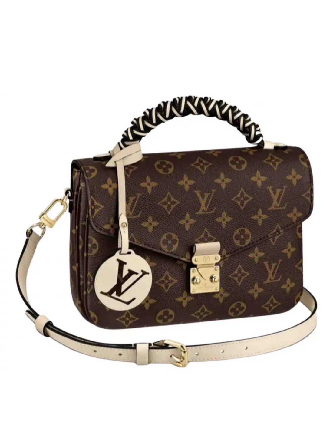 Louis Vuitton Metis Braided creme