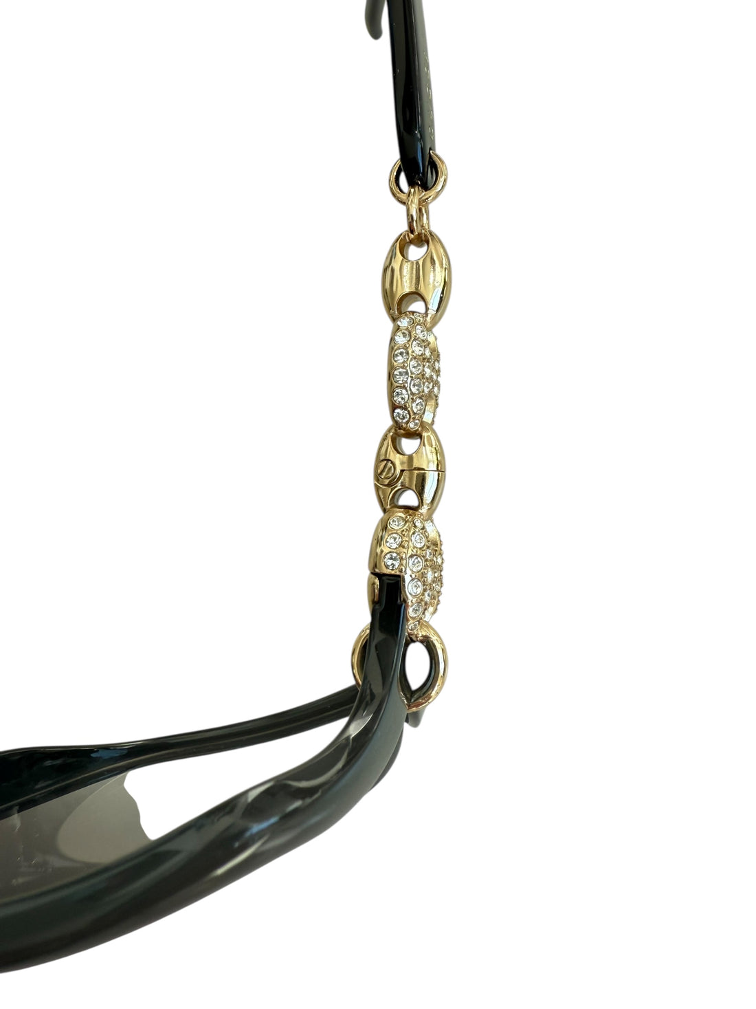 Gucci Sonnenbrille Acetat und Kettendetails