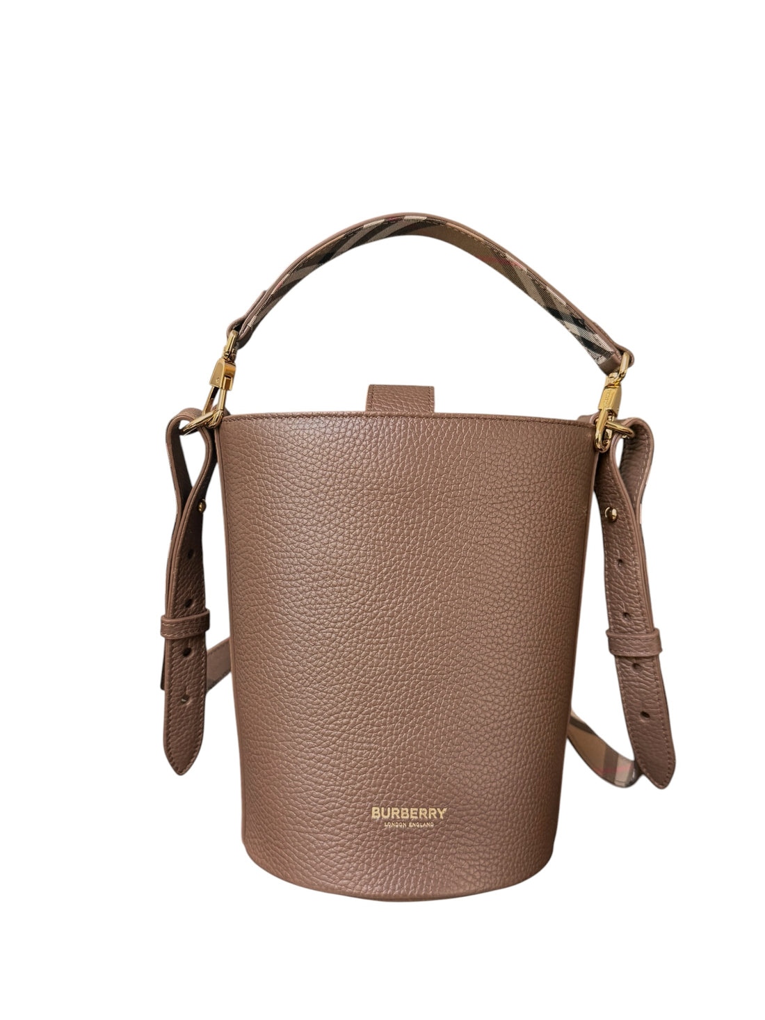 Burberry Beuteltasche Bucketbag mit abnehmbaren Griff und abnehmbaren und verstellbaren Schulterriemen